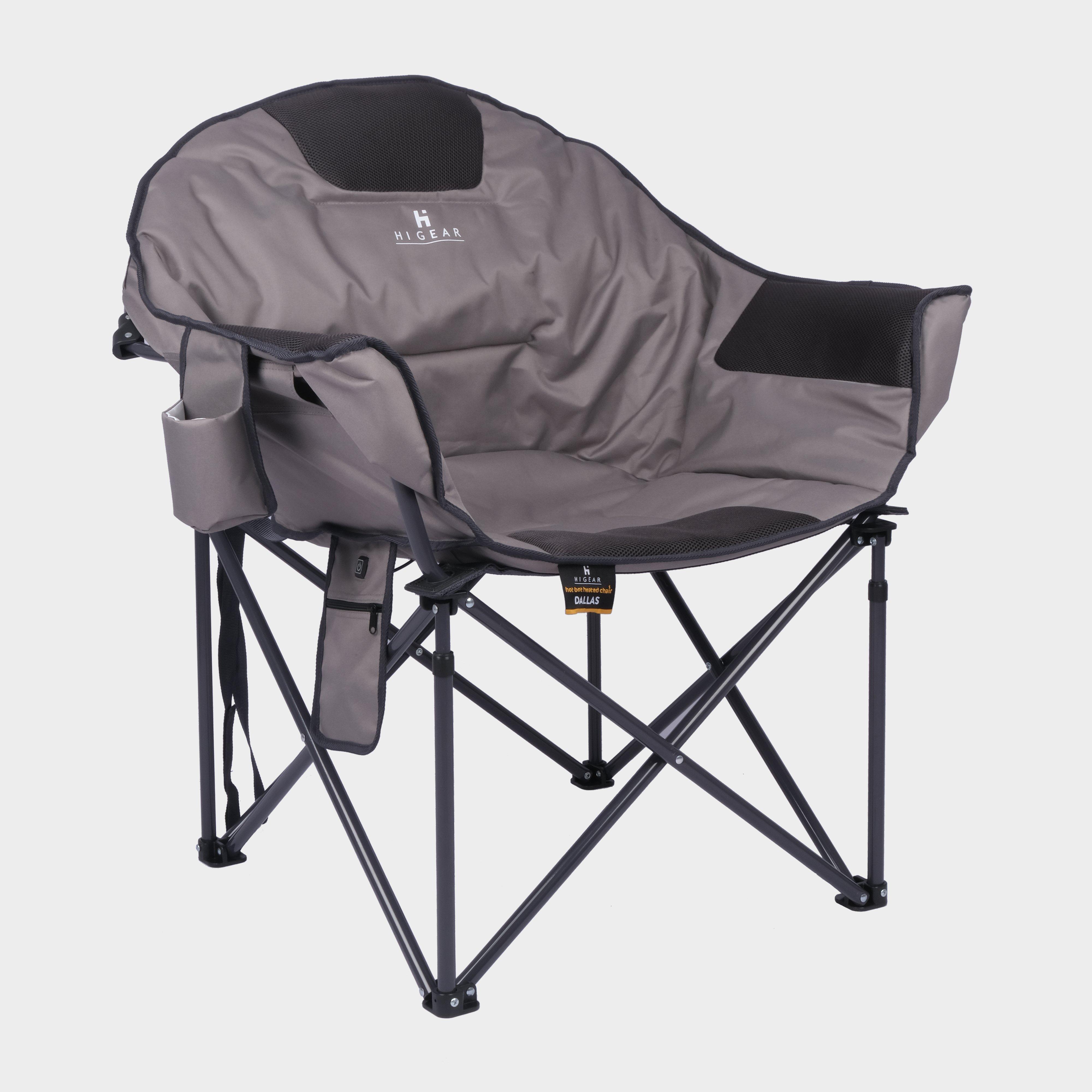 Image of HI-GEAR Dallas Heated Moon Chair, Grey