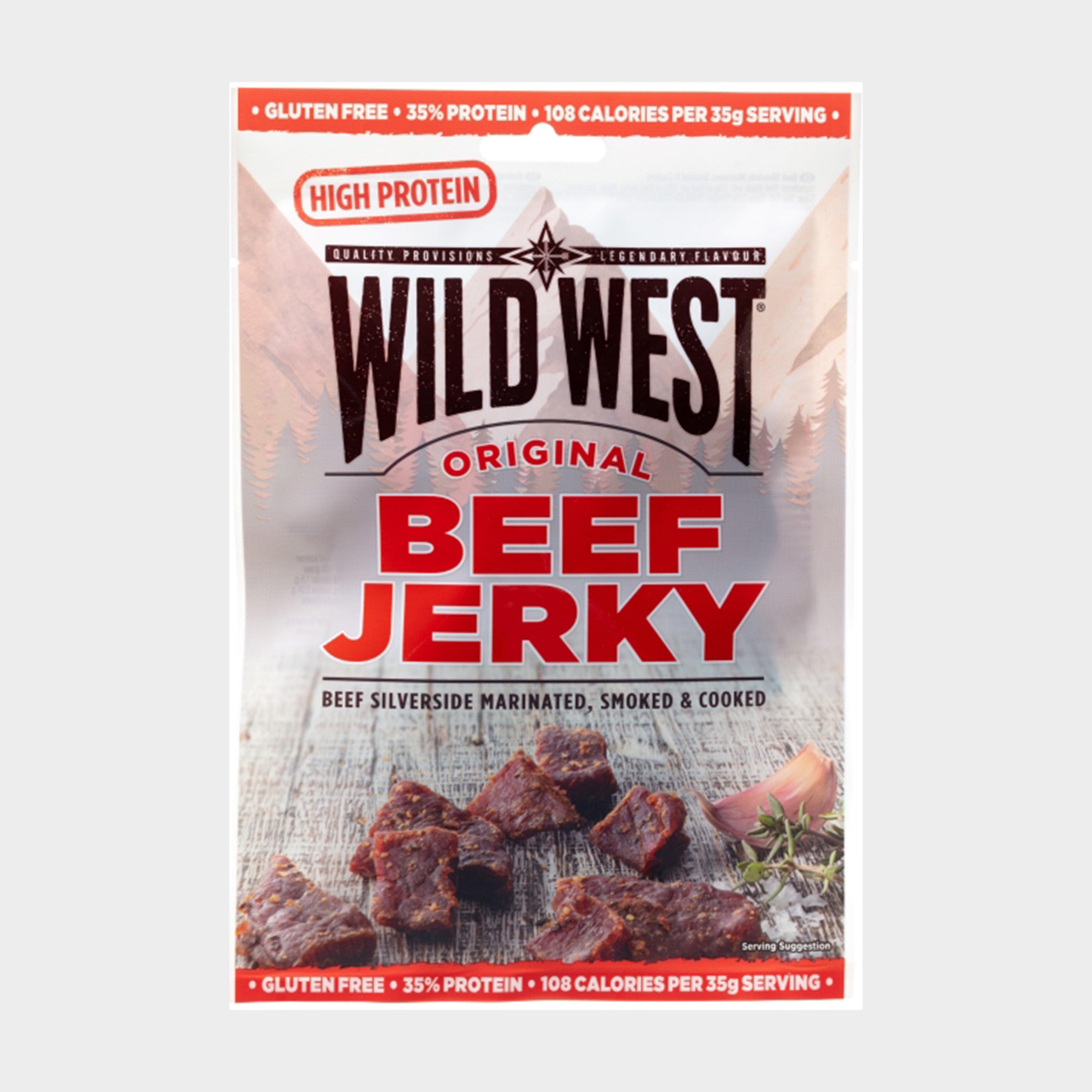 Image of Wild west Beef Jerky Original 25g, Brown