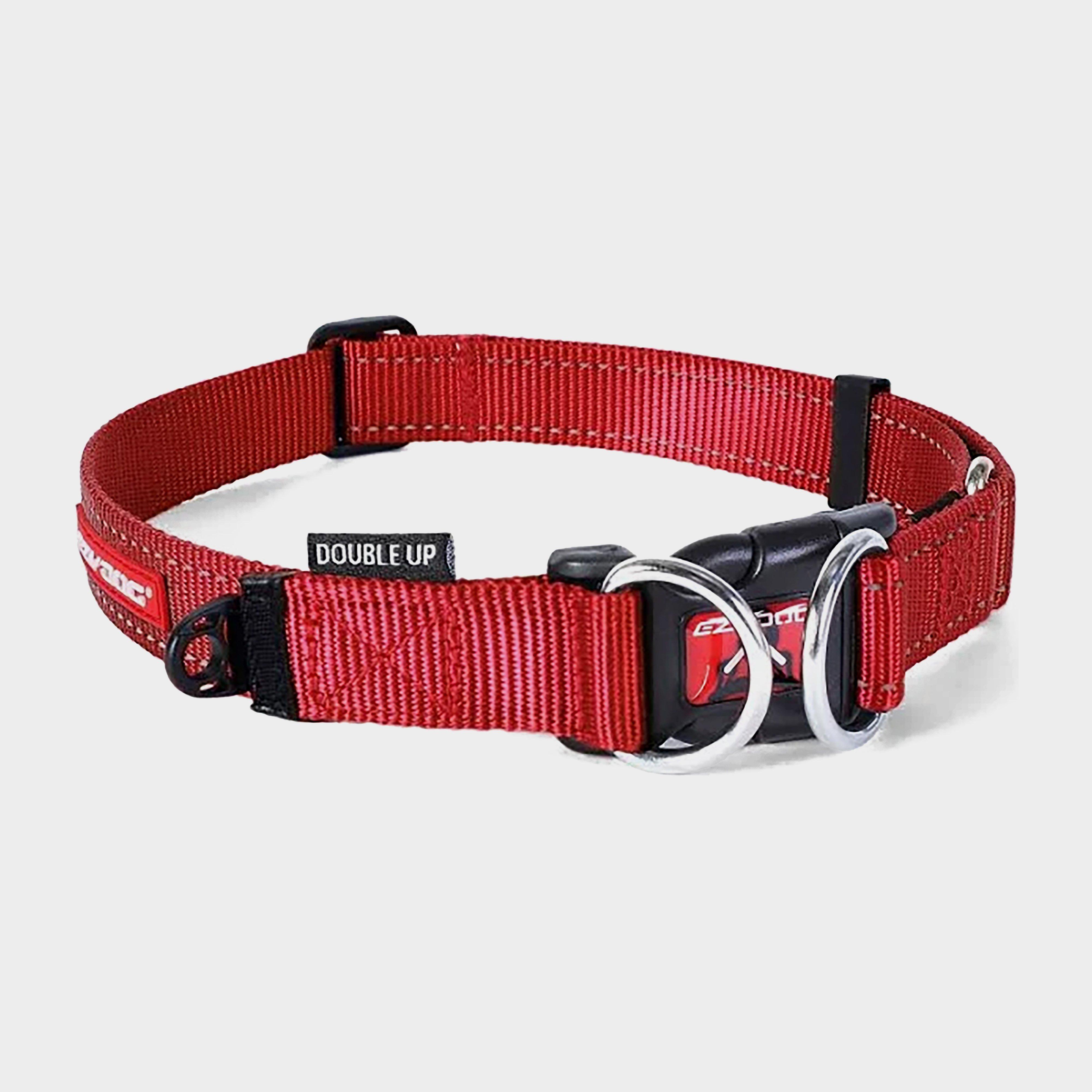 Image of EzyDog Double Up Dog Collar (Small), Red