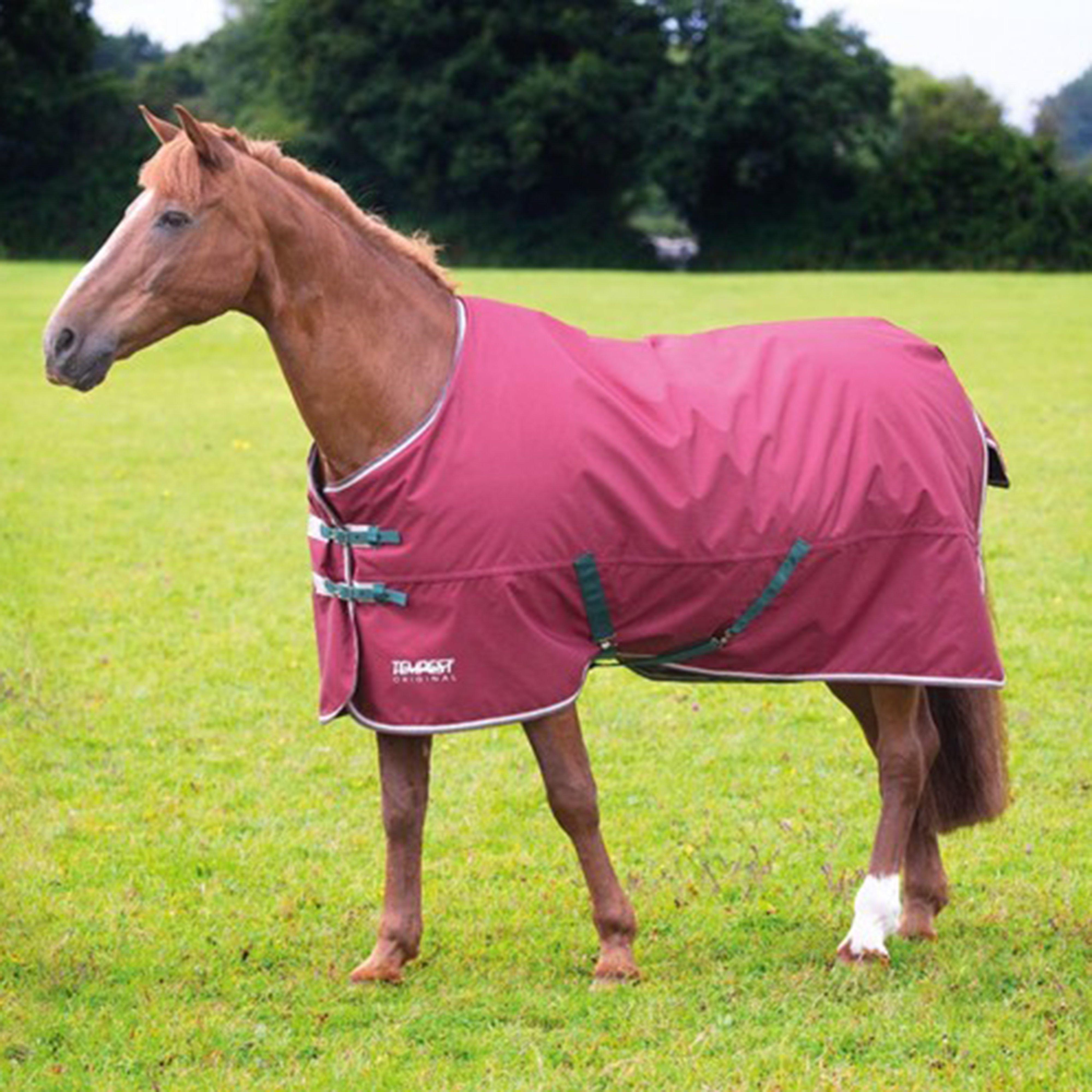 Image of Shires Tempest Original 200g Turnout Rug, Red