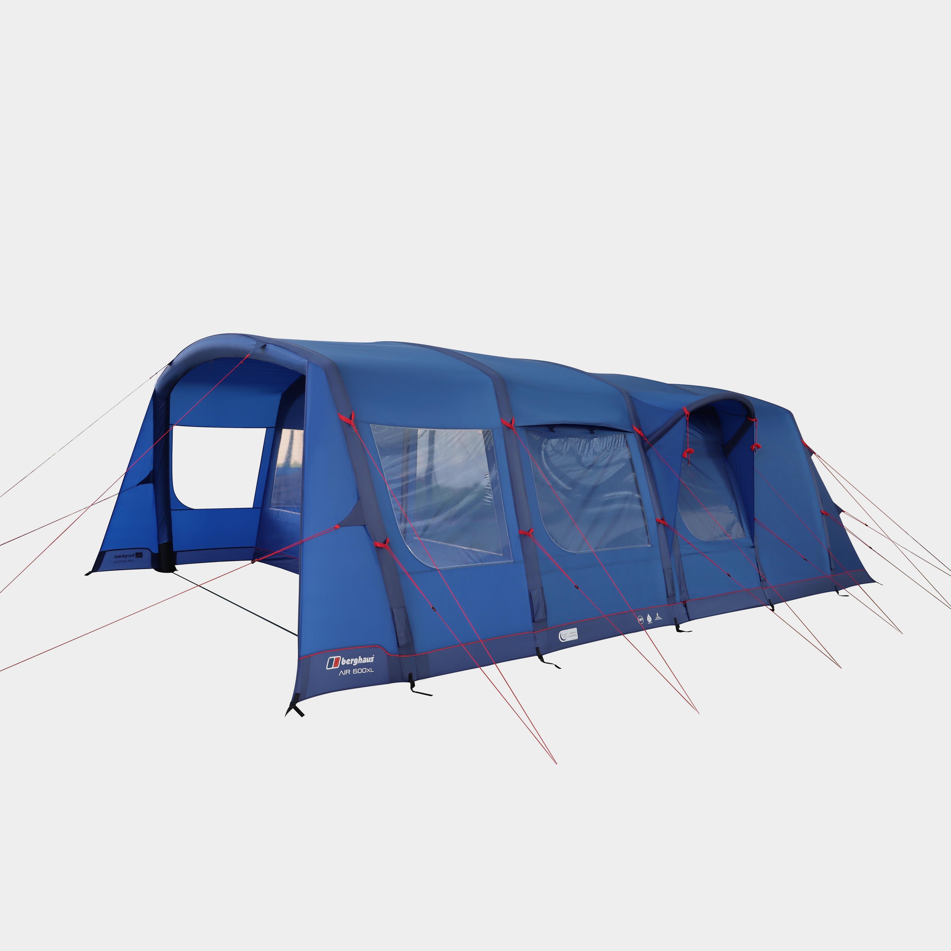  Berghaus 600XL Nightfall Air Tent, Blue
