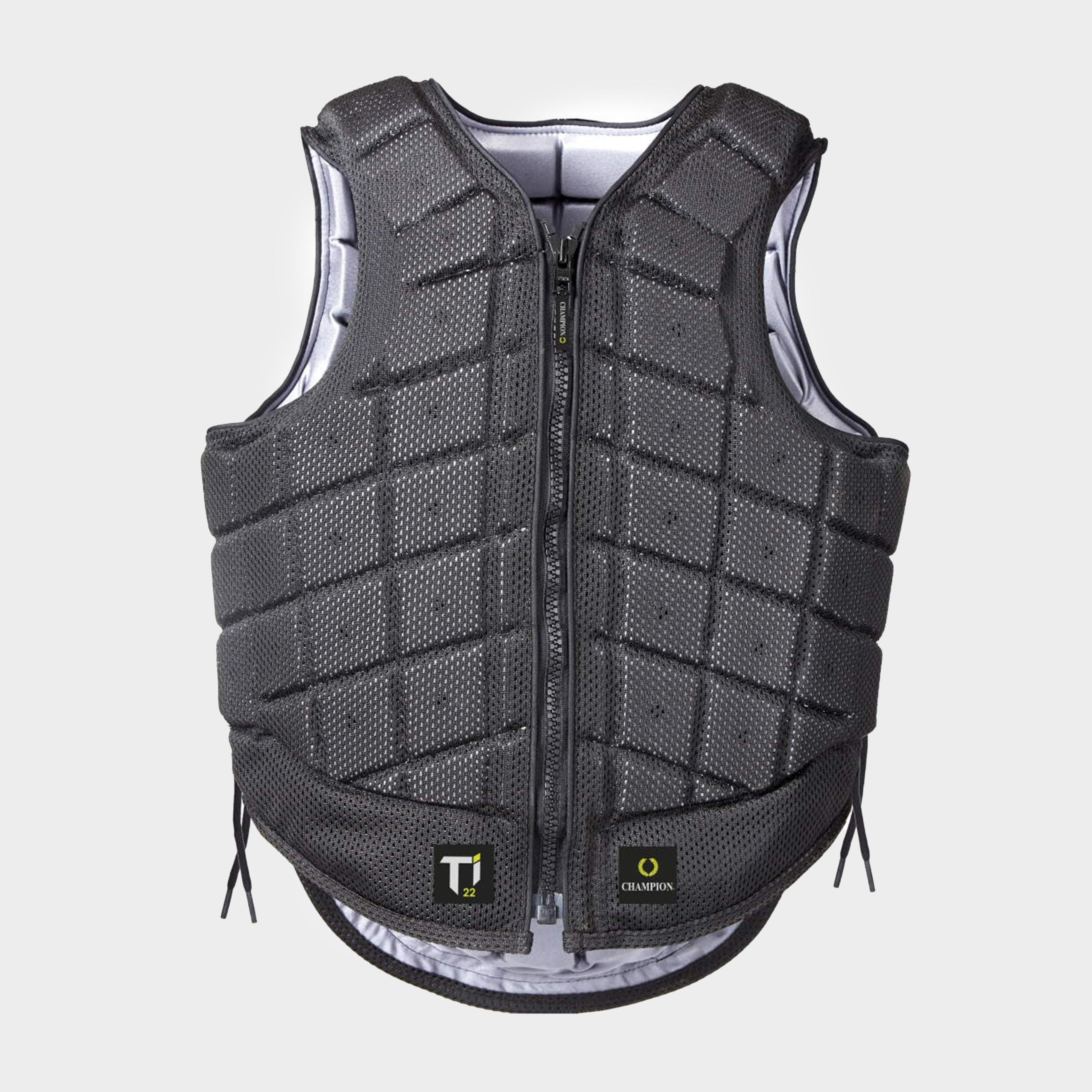  Champion Adult Ti22 Body Protector, Black