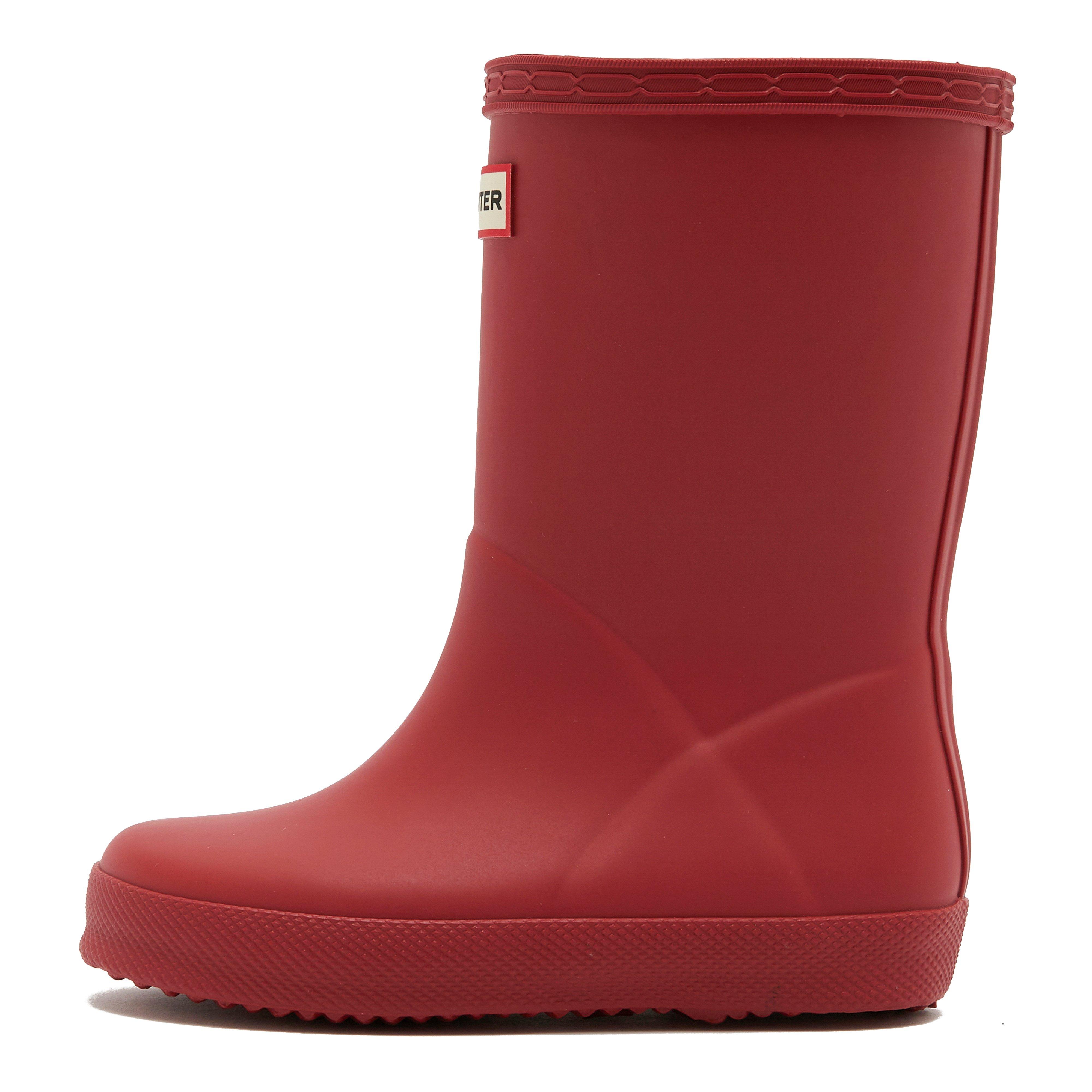 Kids Original First Wellington Boots Military Red