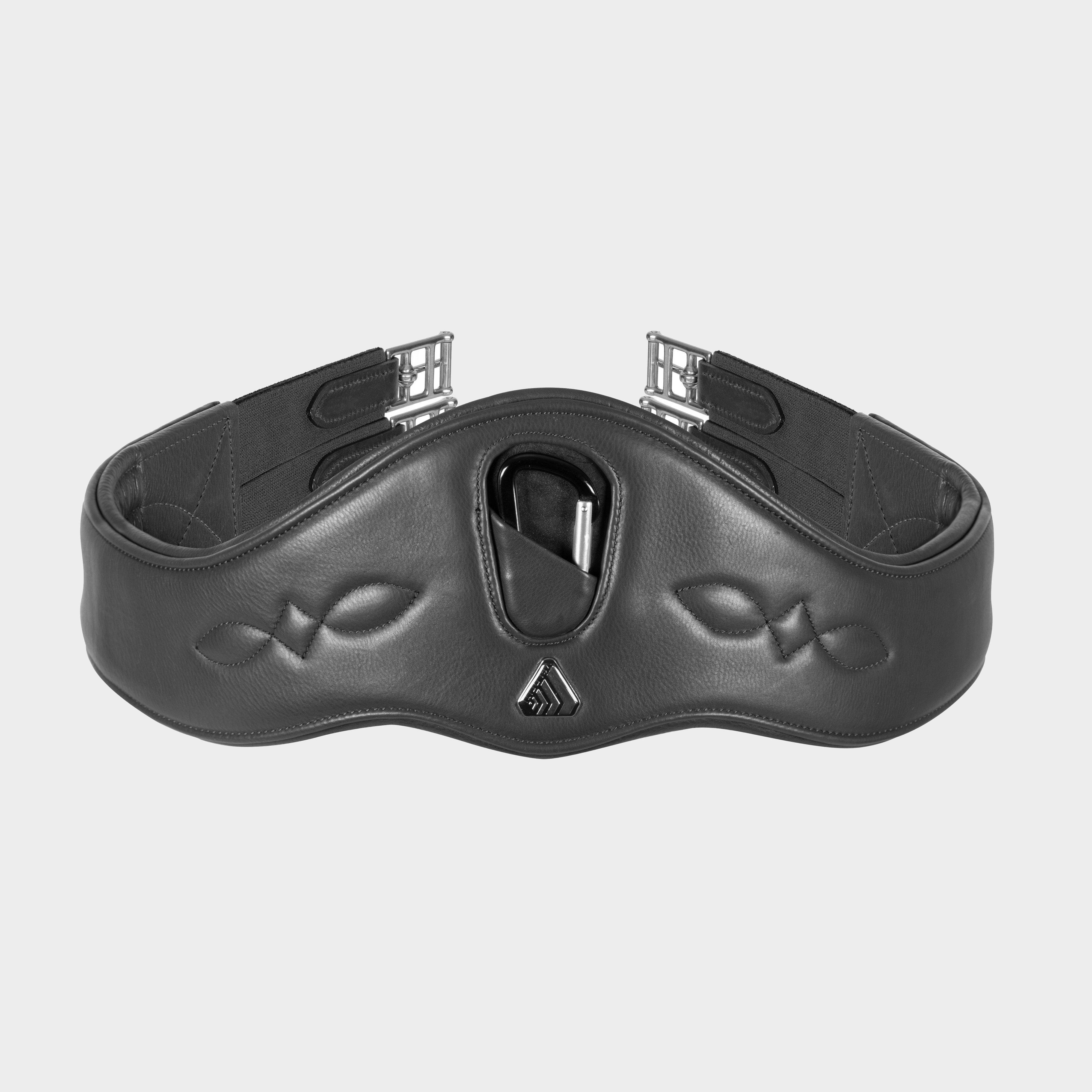 Image of Velociti Lusso Anatomical Girth Black, Black