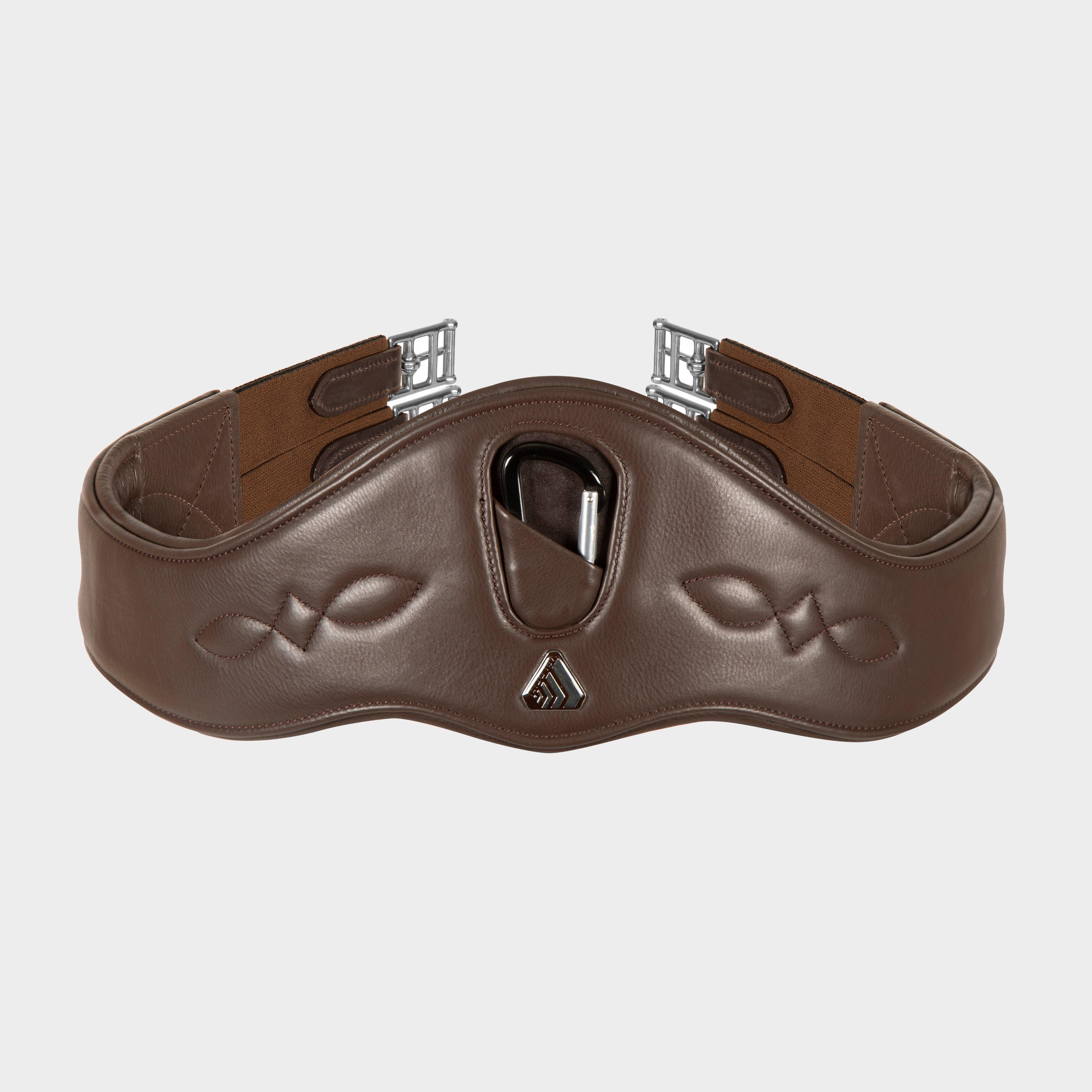 Image of Velociti Lusso Anatomical Girth Havana, Brown