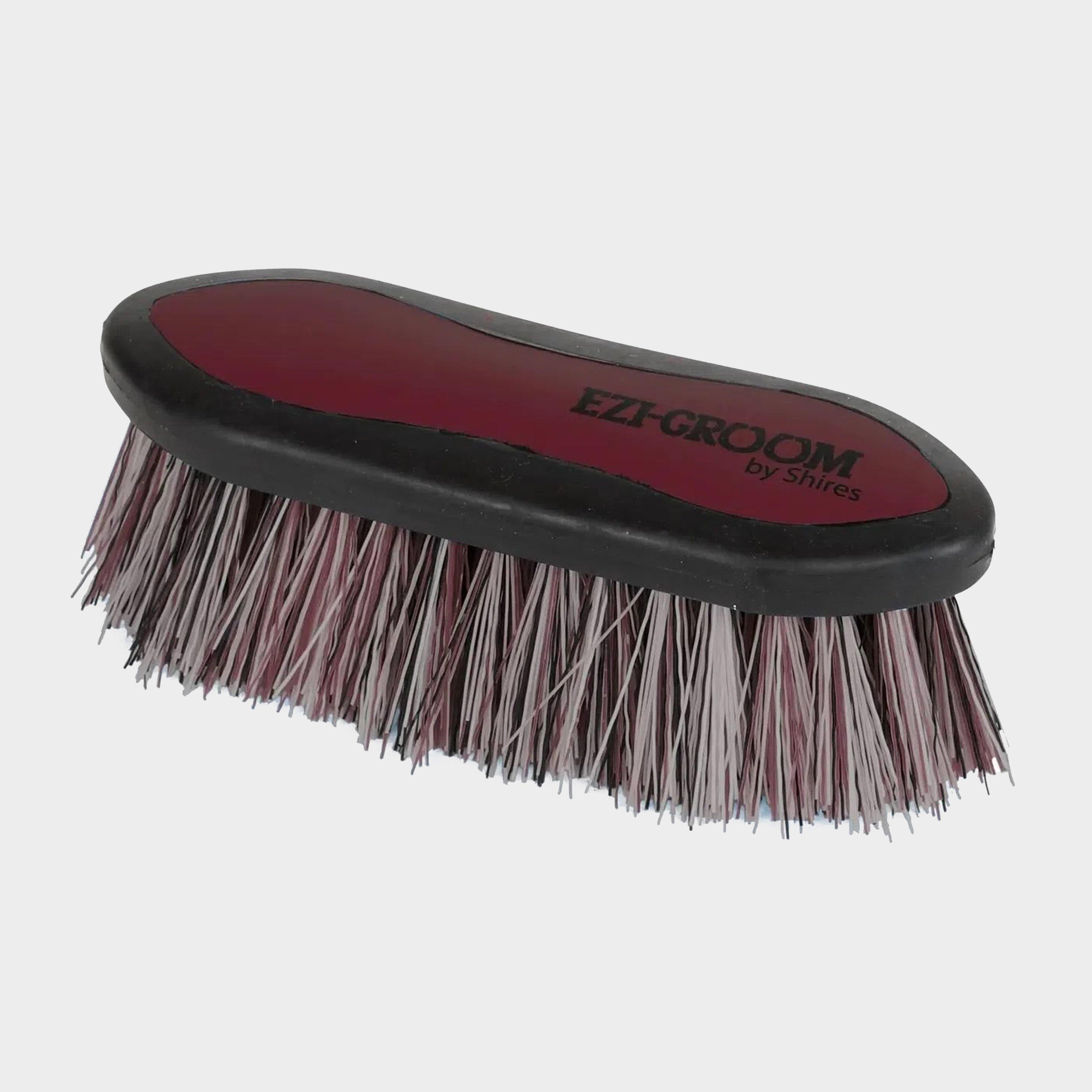 Image of EZI-GROOM Grip Dandy Brush Burgundy/White, Red