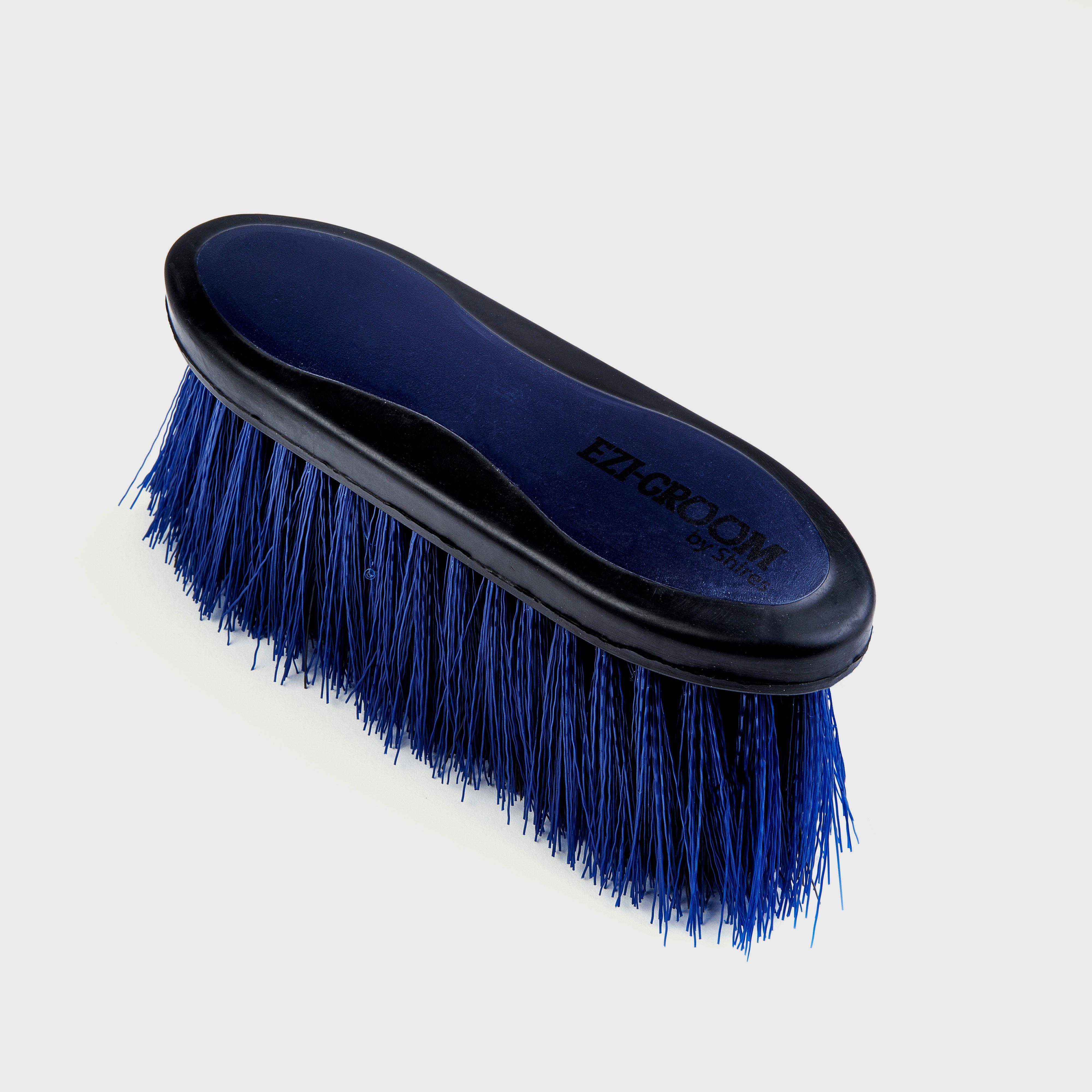 Image of EZI-GROOM Long Bristled Dandy Brush Navy, Blue