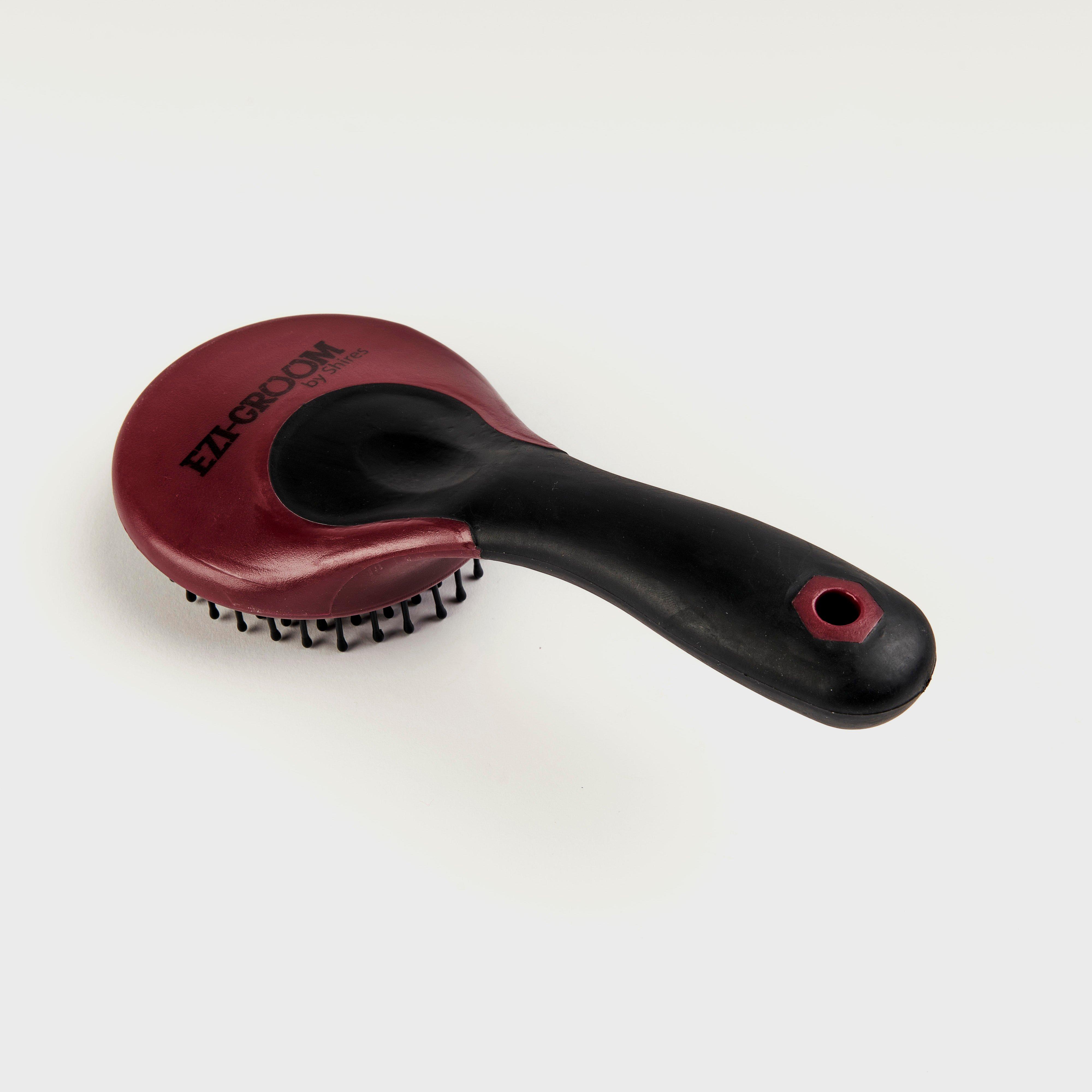 Image of EZI-GROOM Mane & Tail Brush Burgundy, Red