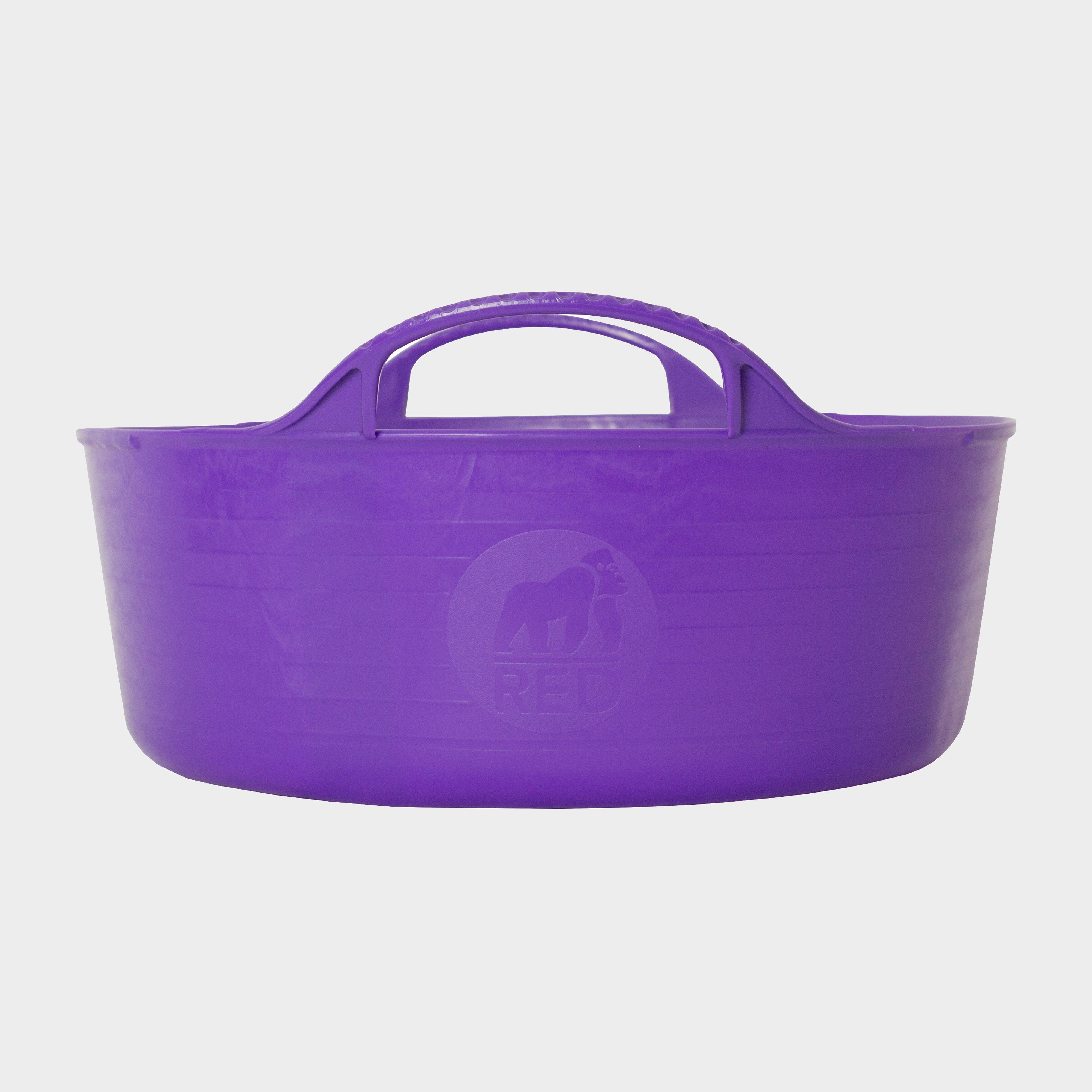 Image of Red Gorilla Flexible Shallow Tub in Small, Purple