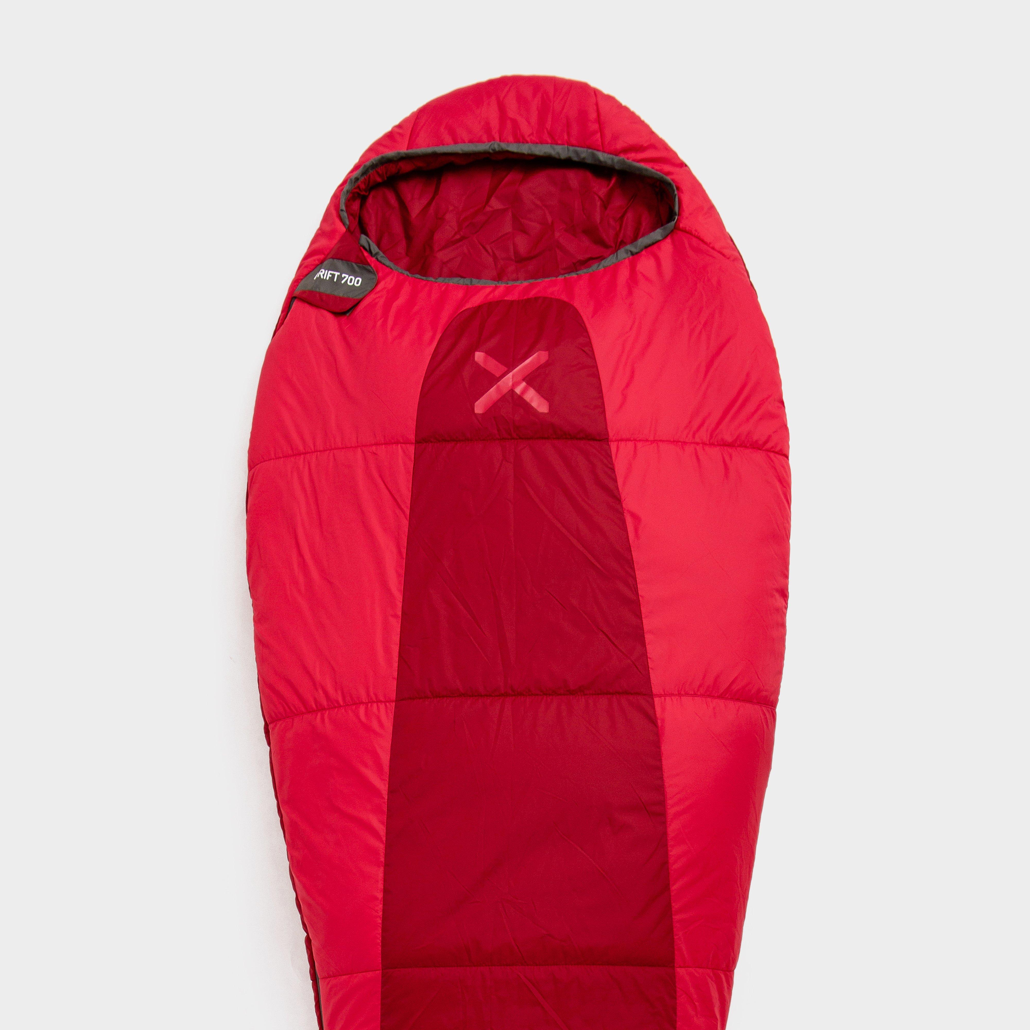  OEX Drift 700 Sleeping Bag, Red