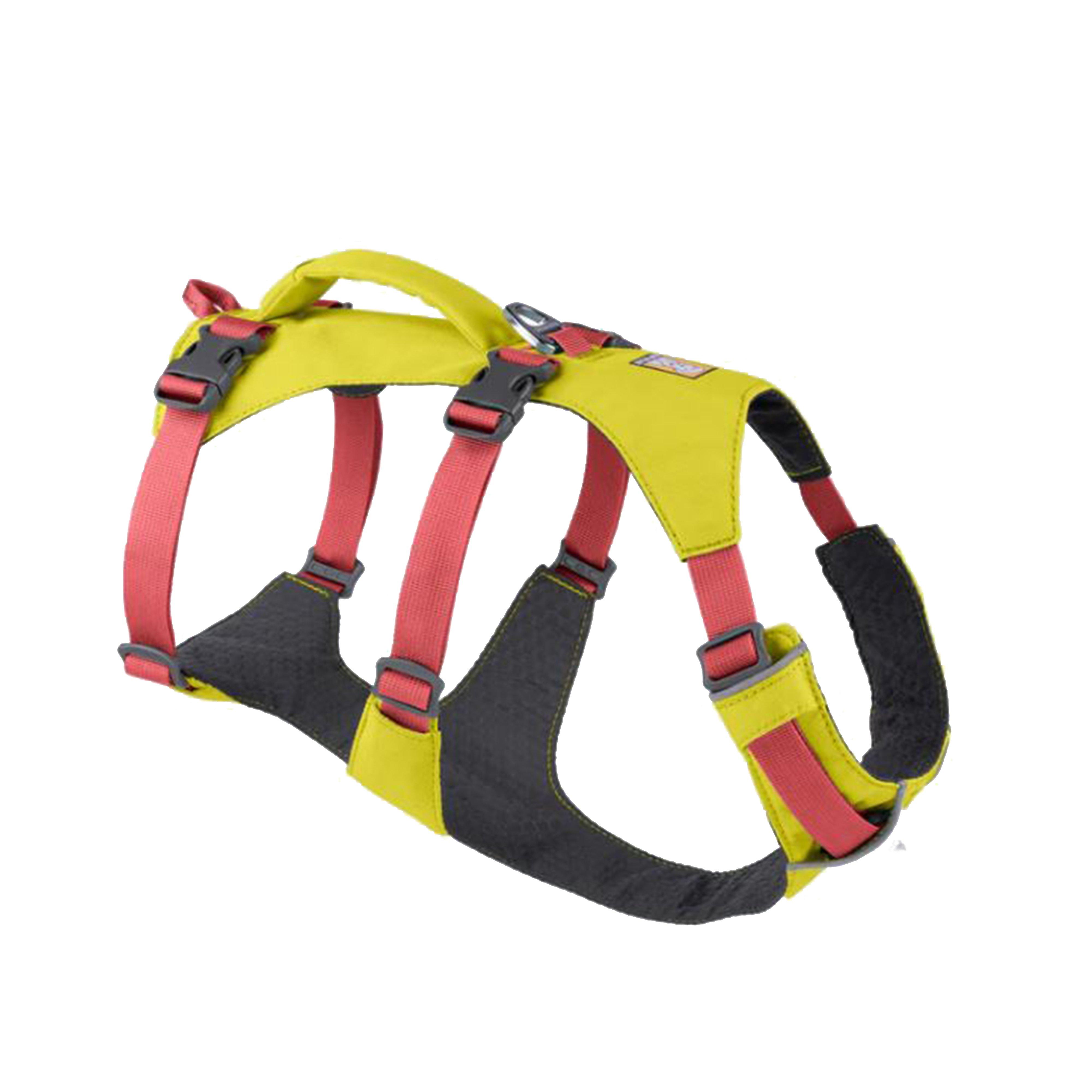 Flagline Harness With Handle Yellow/Red