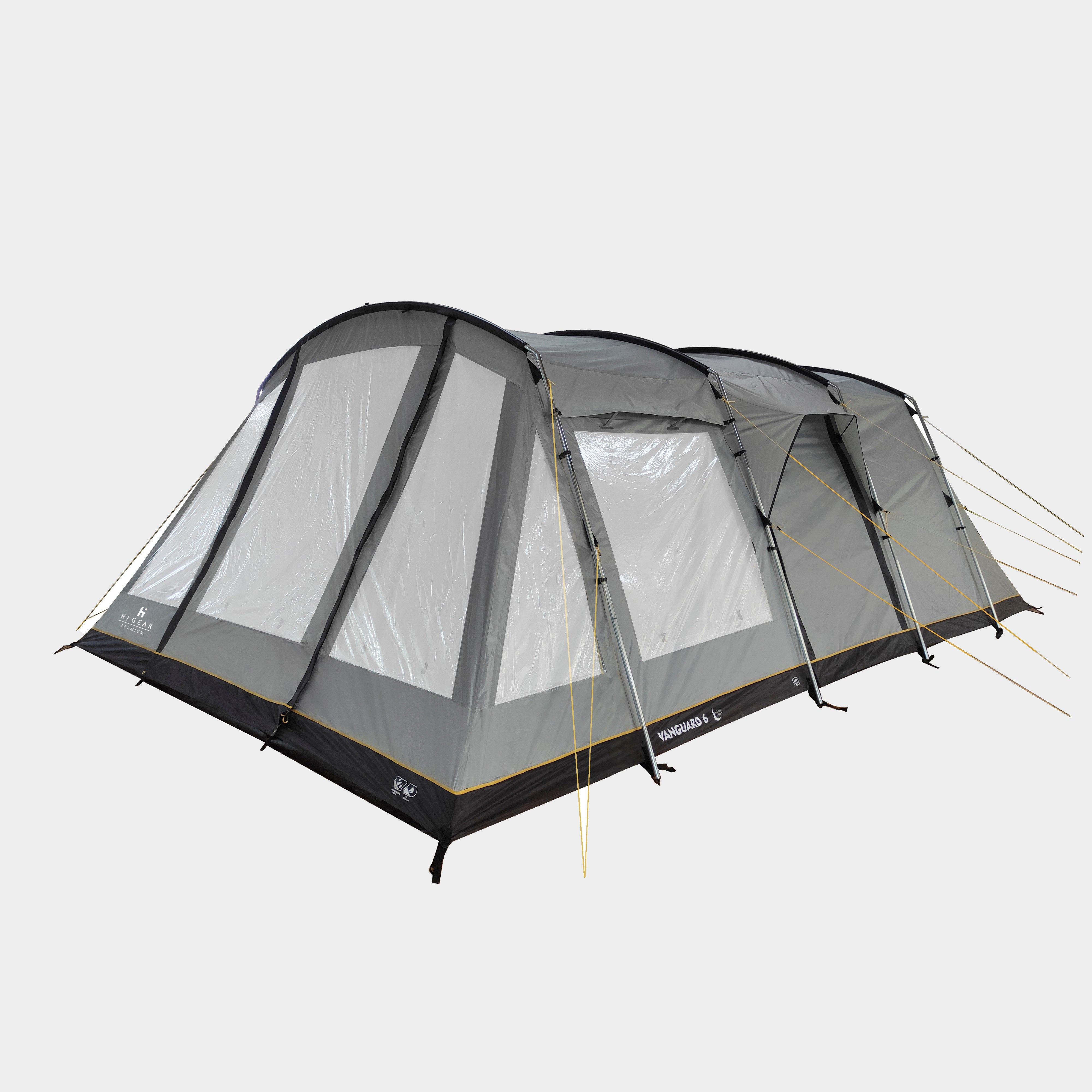 Image of HI-GEAR Vanguard Nightfall 6 Tent, Grey