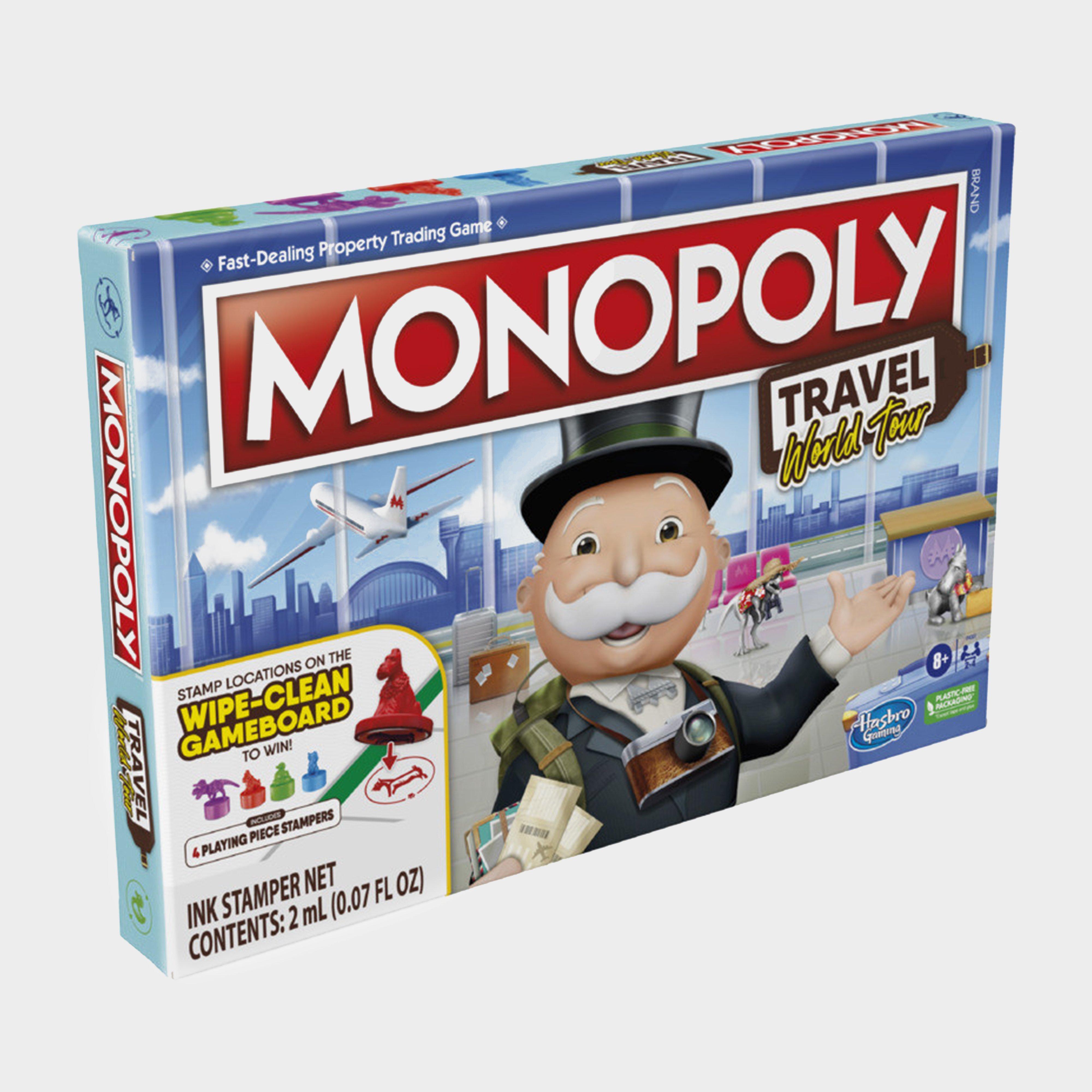  Hasbro Monopoly Travel World Tour Board Game, Multi Coloured