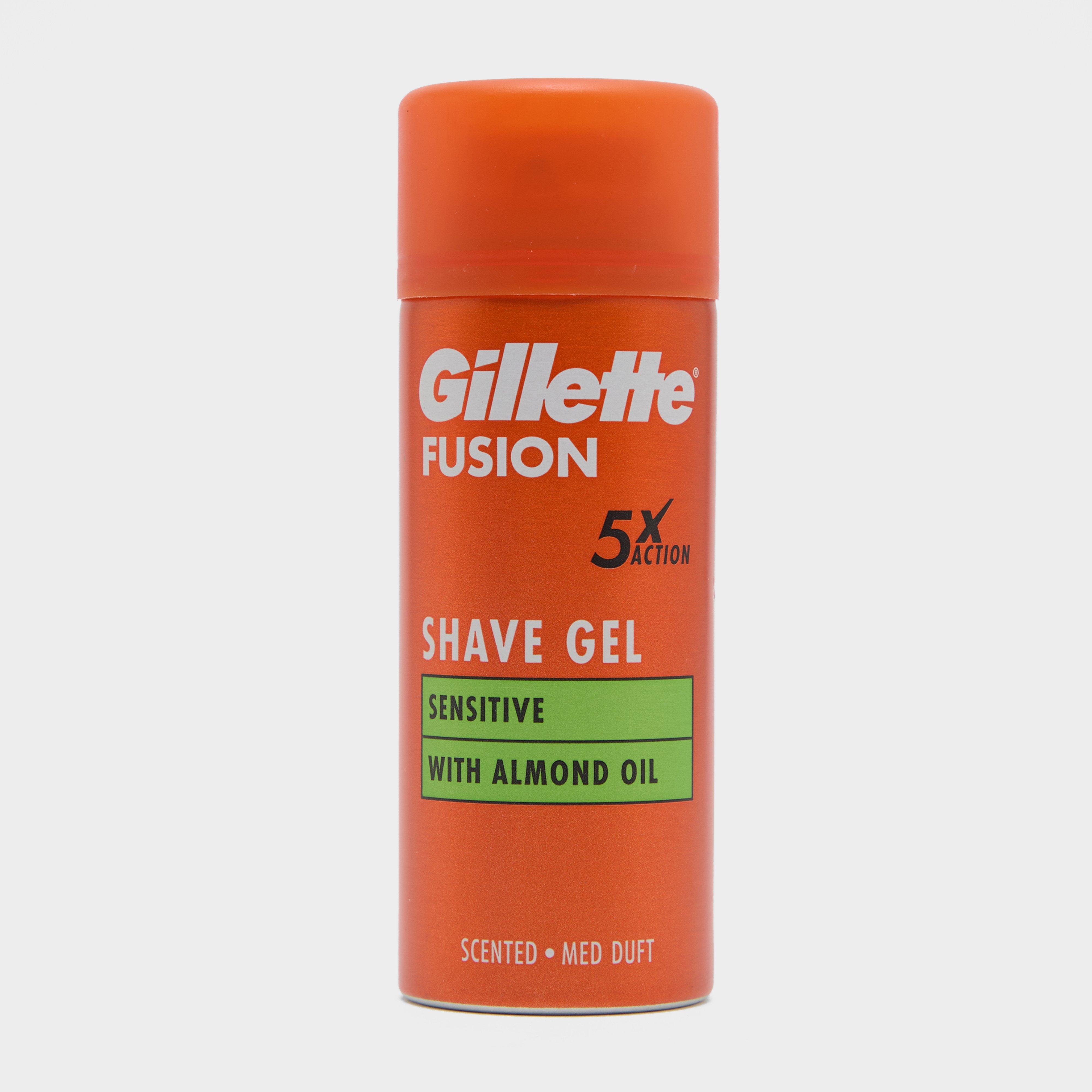 Image of Albert harrison Gillette Fusion5 Ultra Sensitive Shave Gel 75ml, Orange