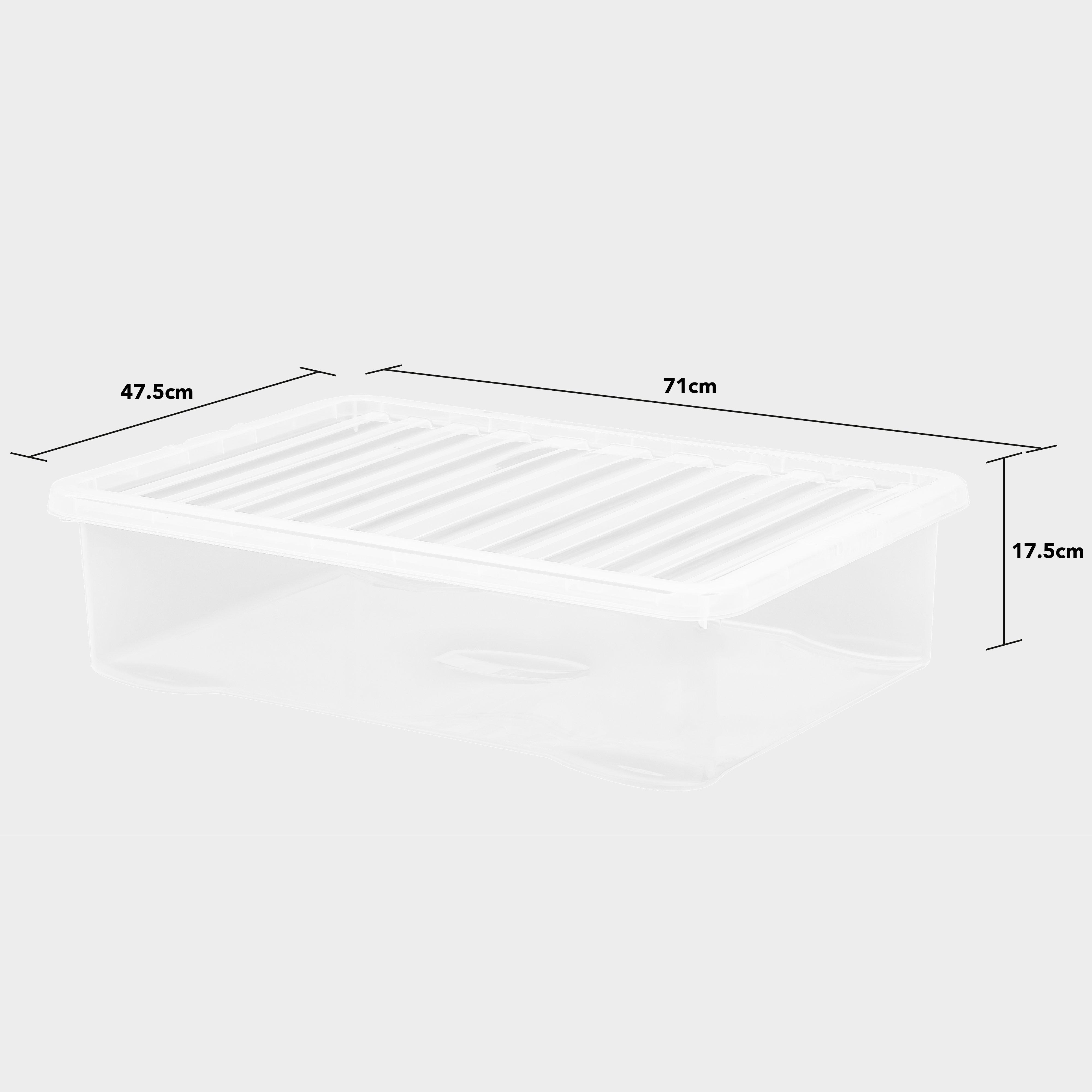 Image of WHAM 46L Crystal Box and Lid, Clear