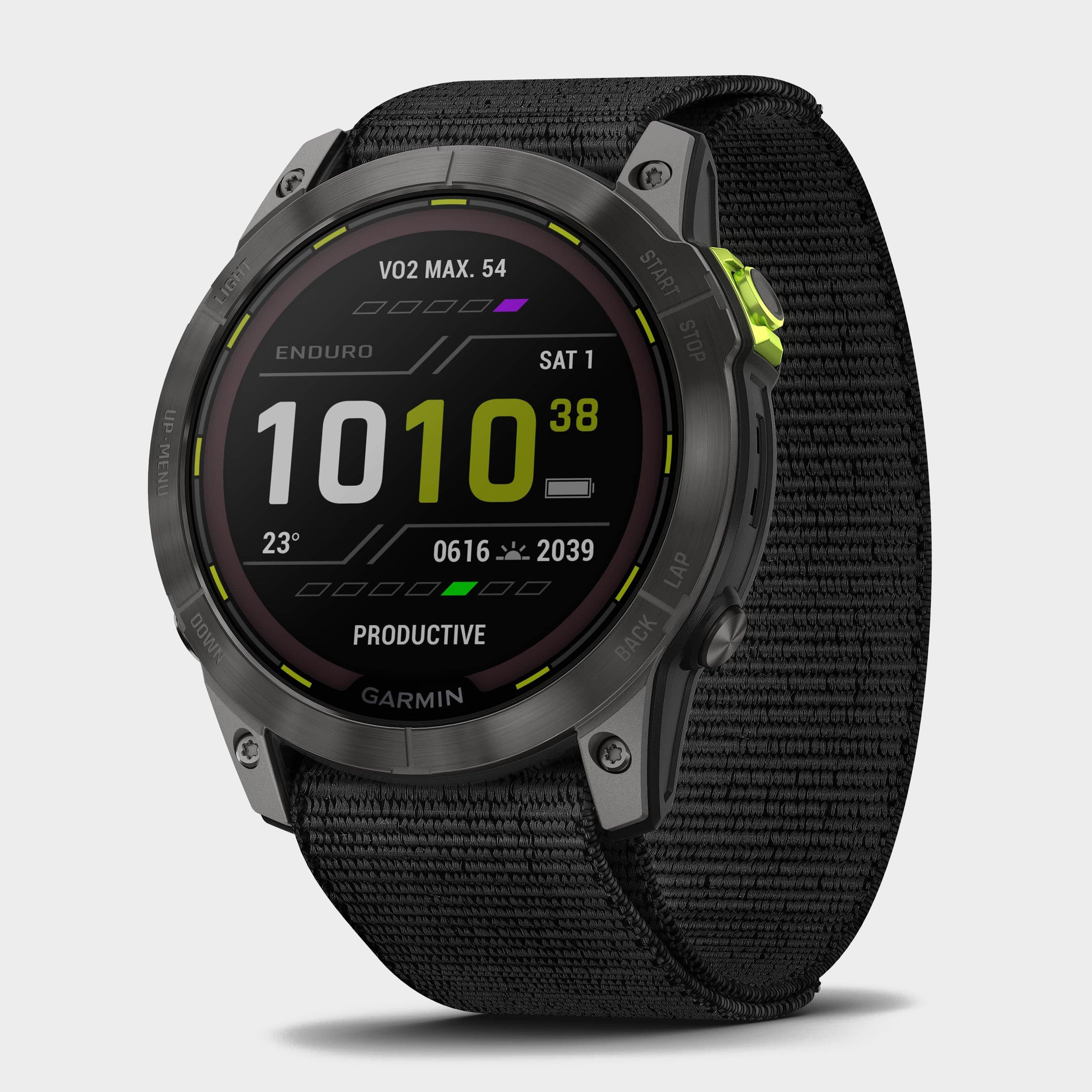  Garmin Enduro 2 GPS Smartwatch, Black