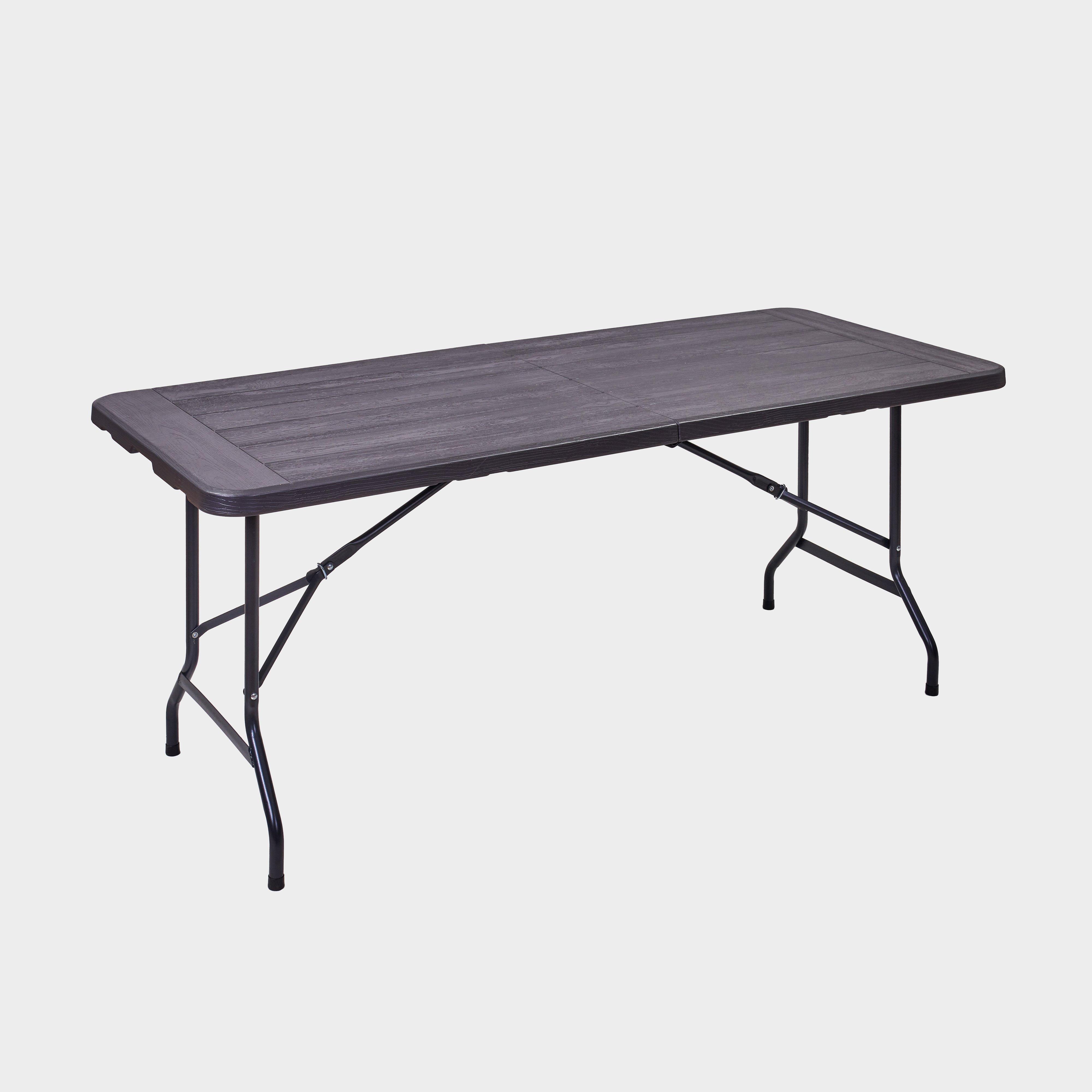 Image of HI-GEAR Richmond 6ft Folding Table, Brown