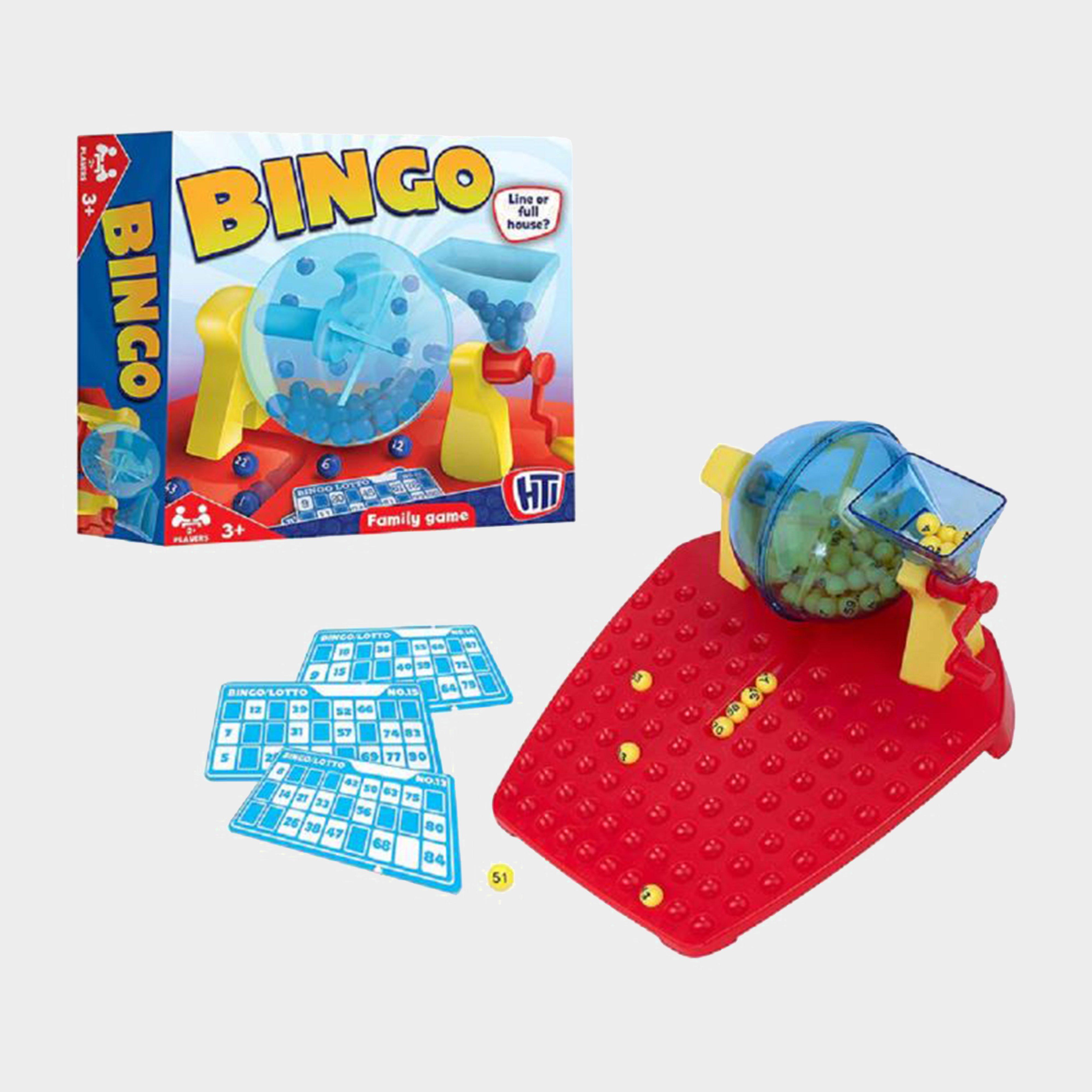Image of HTI TOYS Bingo And Lotto Set Board Game, Red