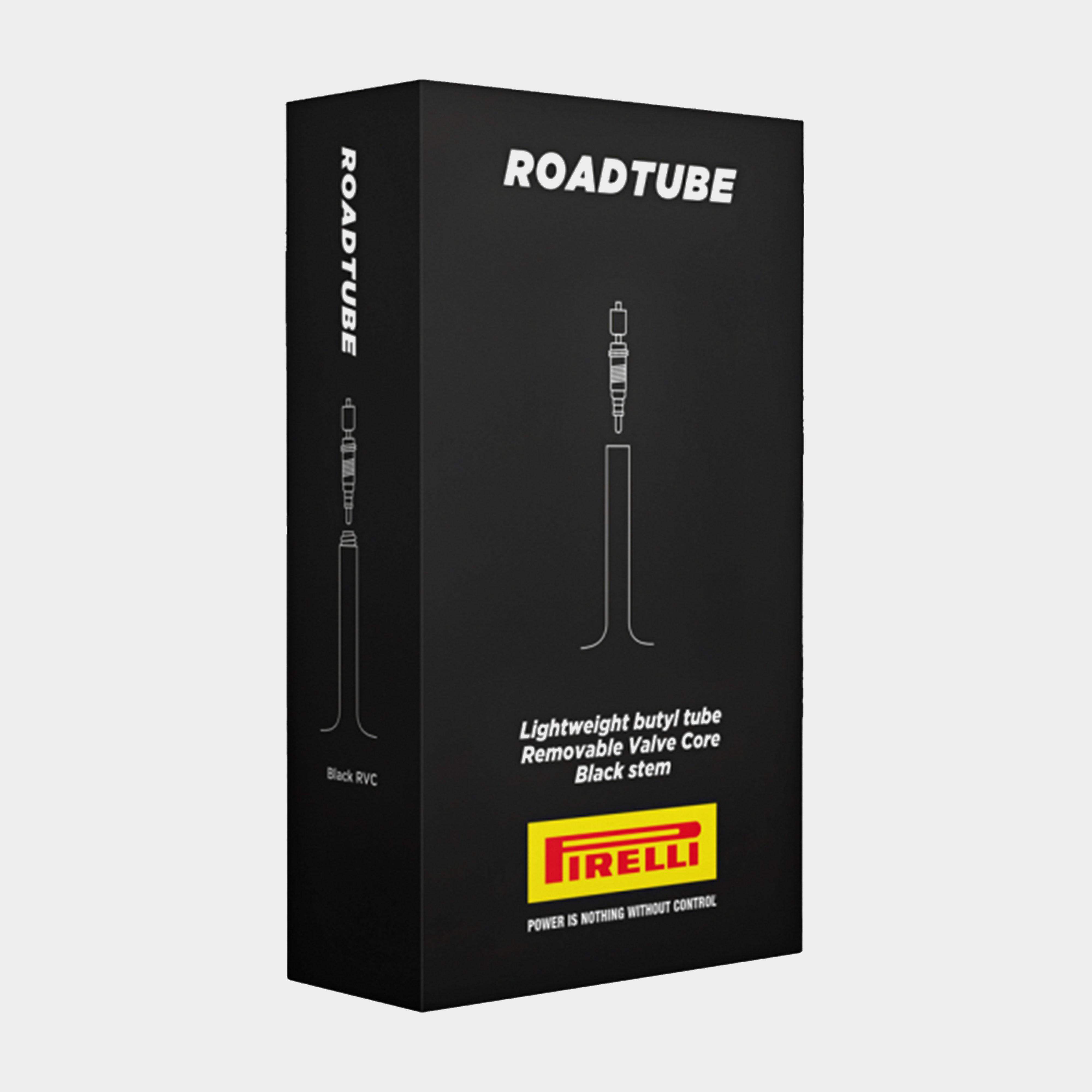Image of Pirelli Tyres Roadtube Inner Tube 700c / 23-30mm / 60mm, Black