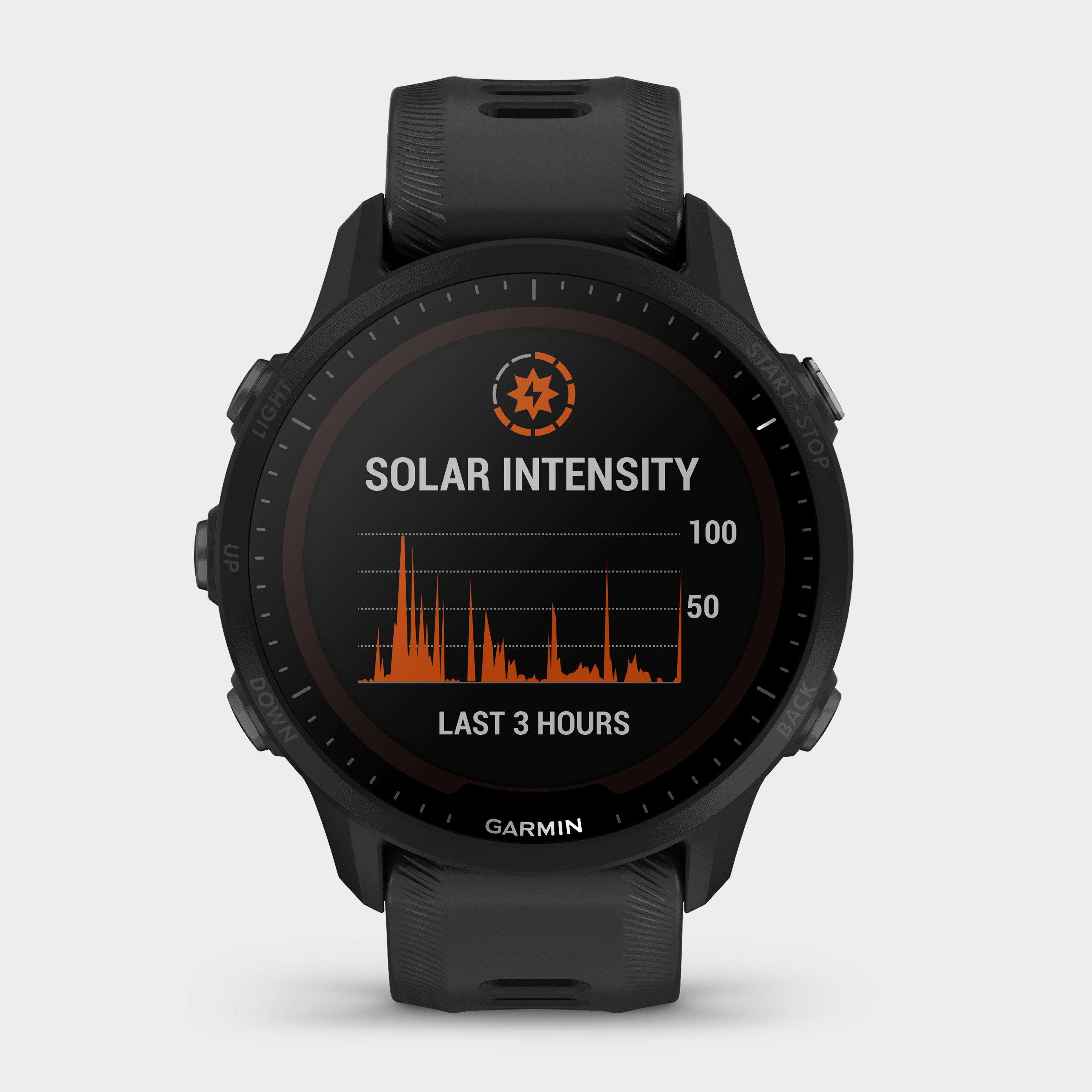 Image of Garmin Forerunner 955 Solar GPS Running Watch, Black