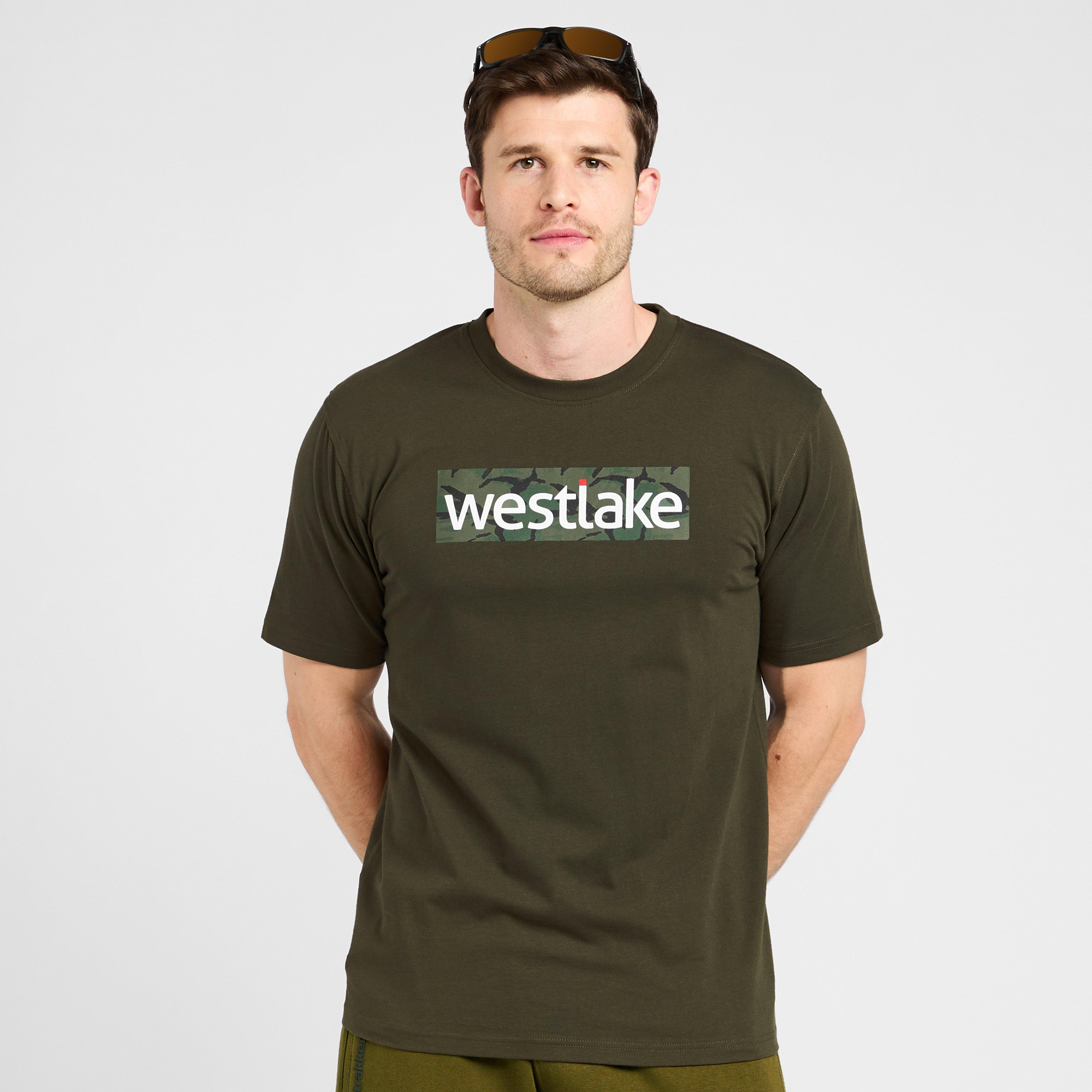 Image of Westlake Camo Logo T-Shirt, Green