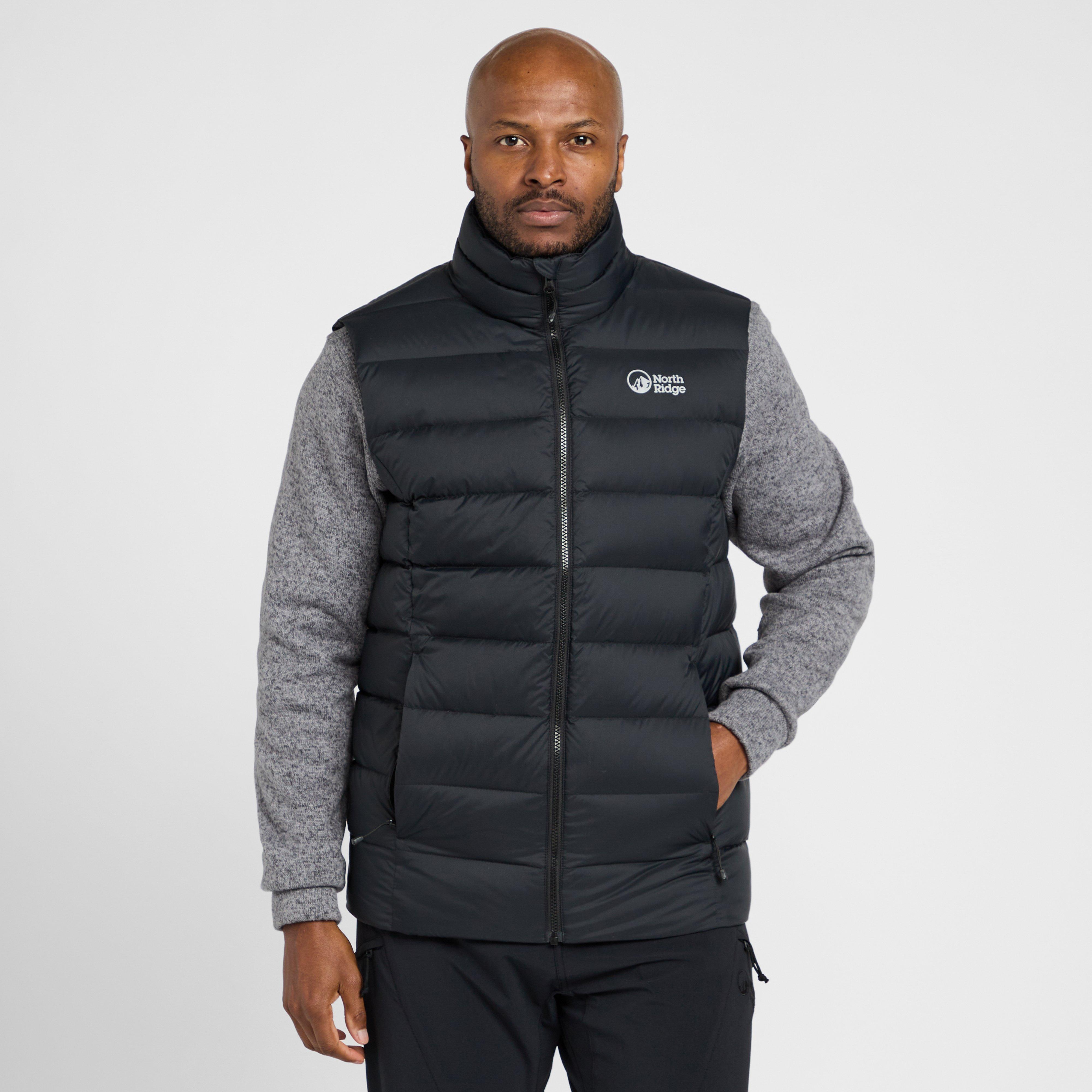 Image of North Ridge Men's Tech Down Gilet, Black