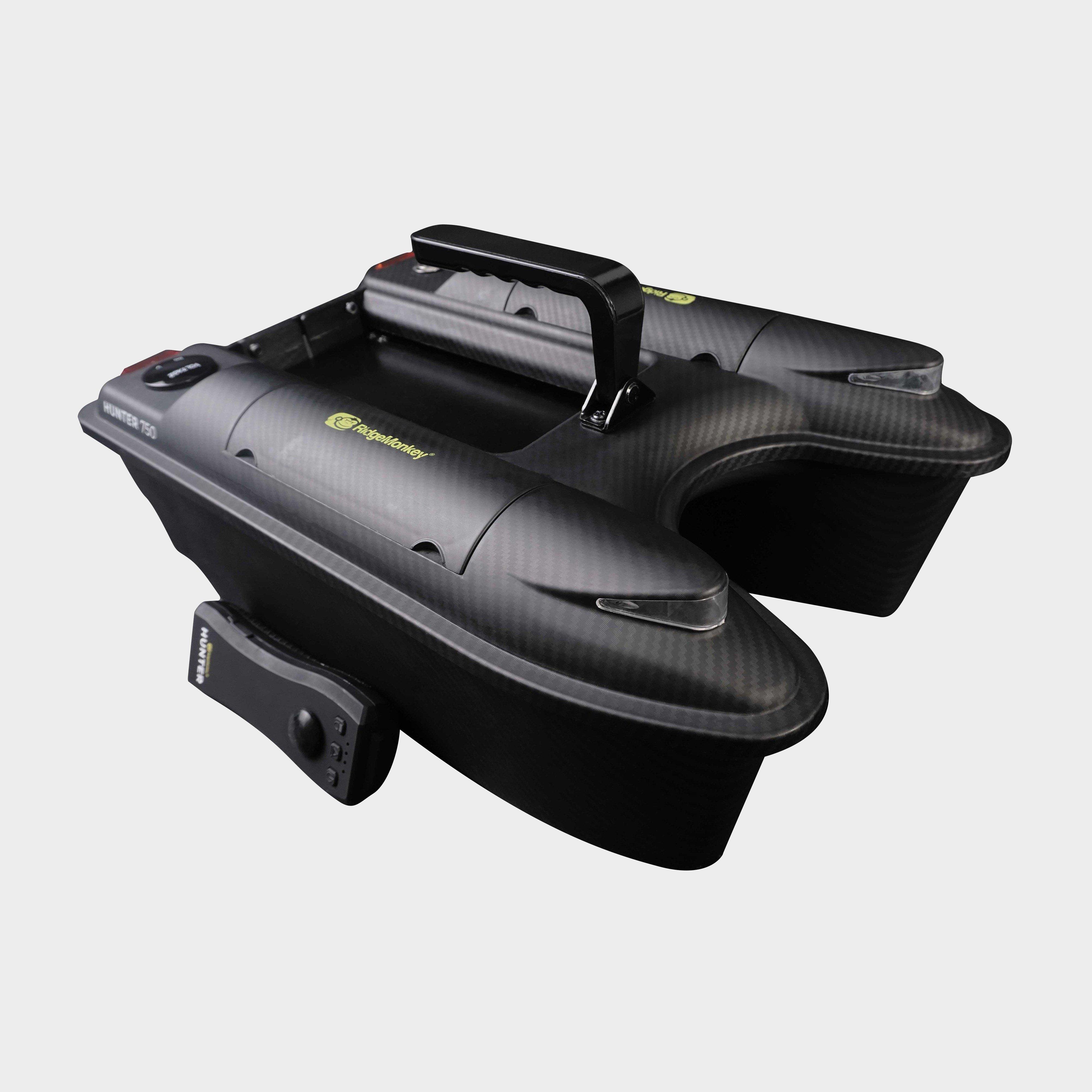  RIDGEMONKEY Hunter 750 Bait Boat, Black