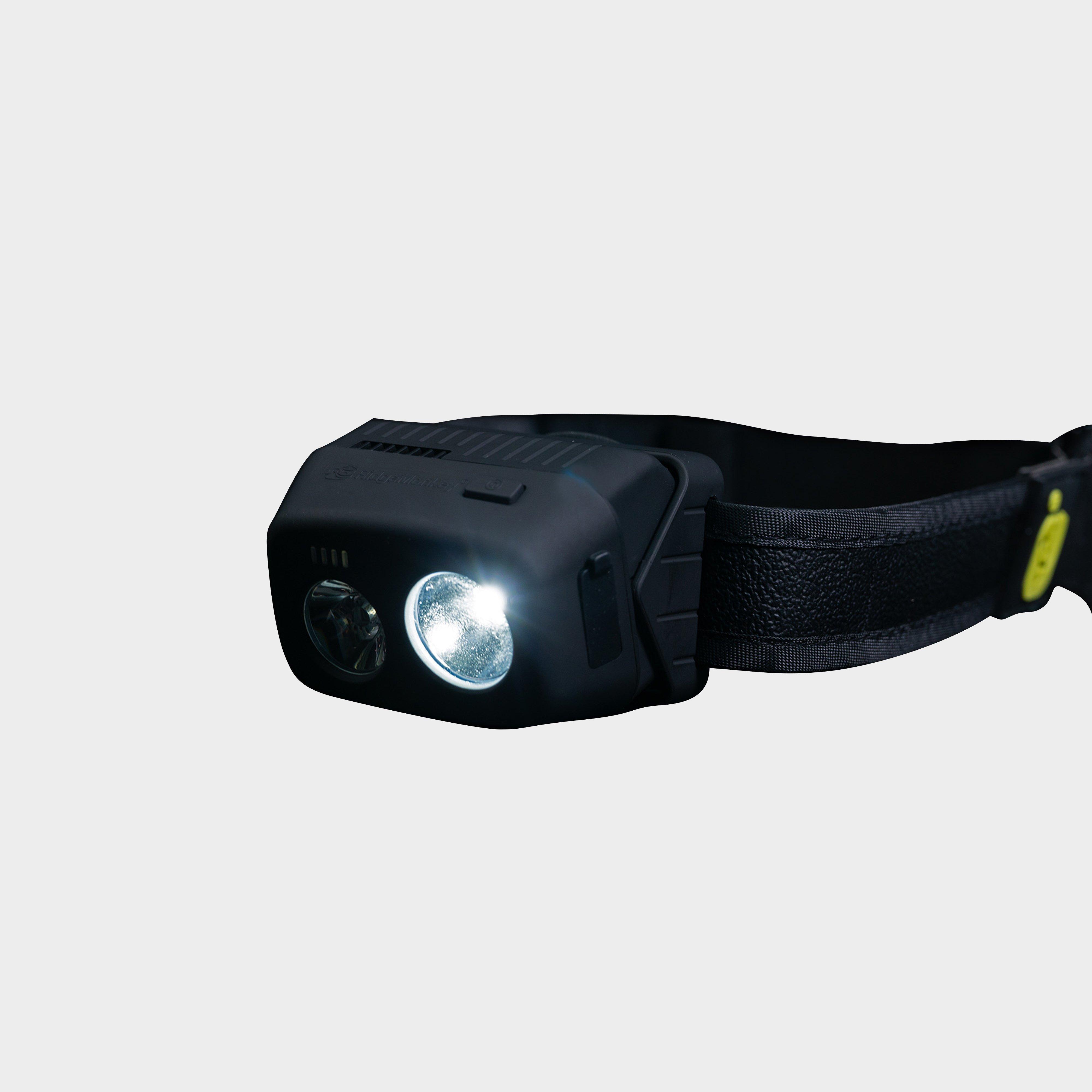  RIDGEMONKEY VRH300X USB Rechargeable Headtorch, Black