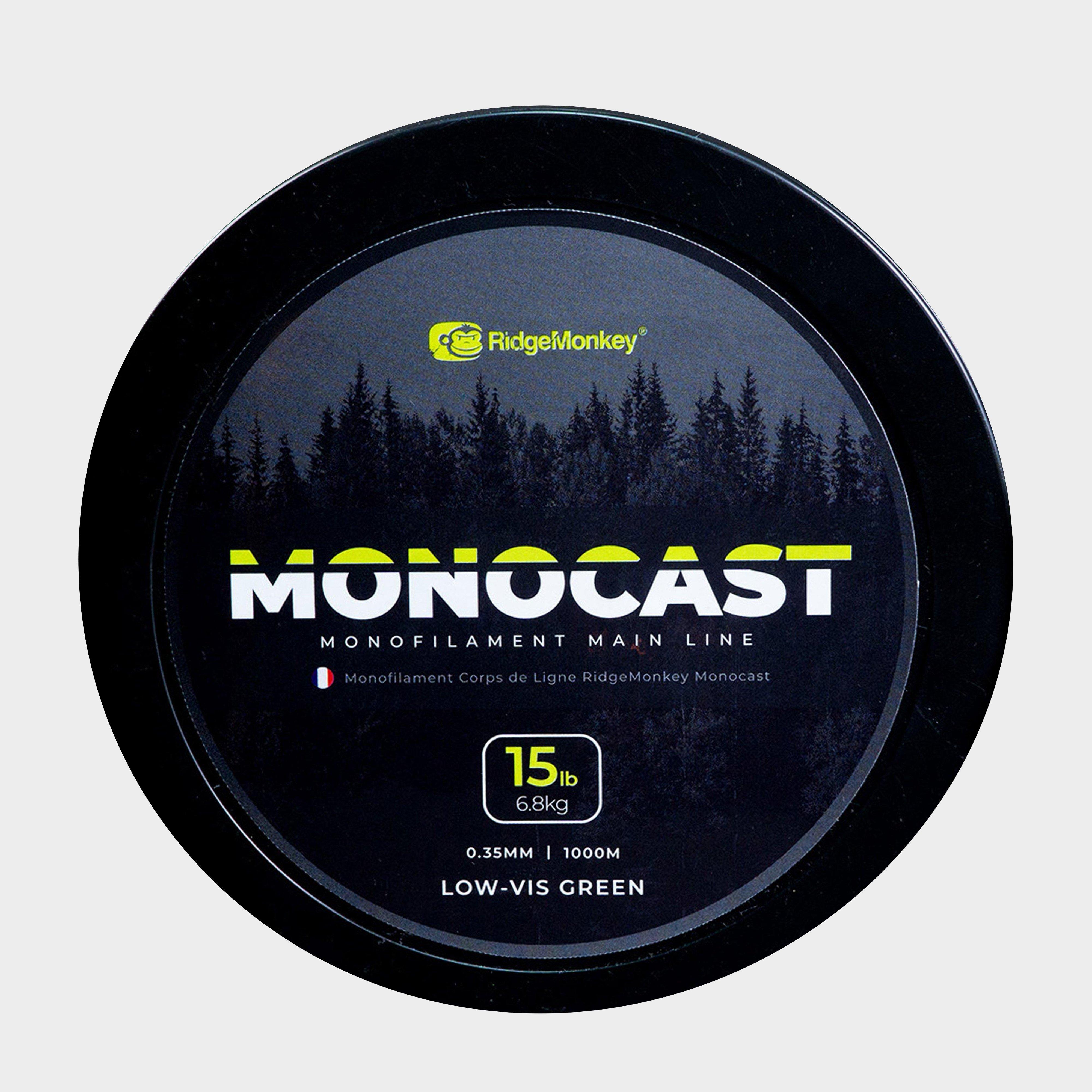 Photos - Fishing Line RidgeMonkey MonoCast Mono 15lb, Green 