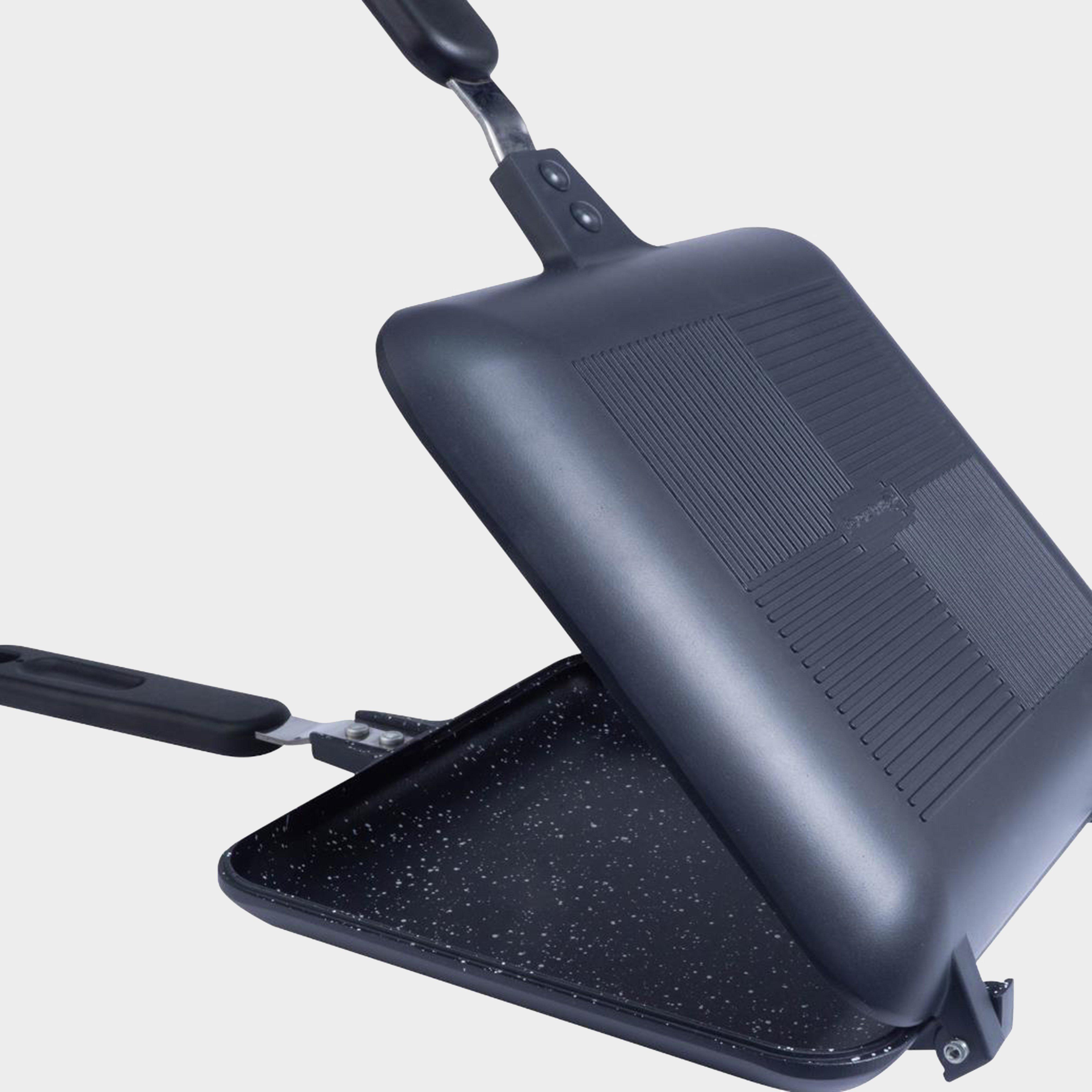 Image of RIDGEMONKEY Classic Sandwich Toaster XL - Granite Edition, Black