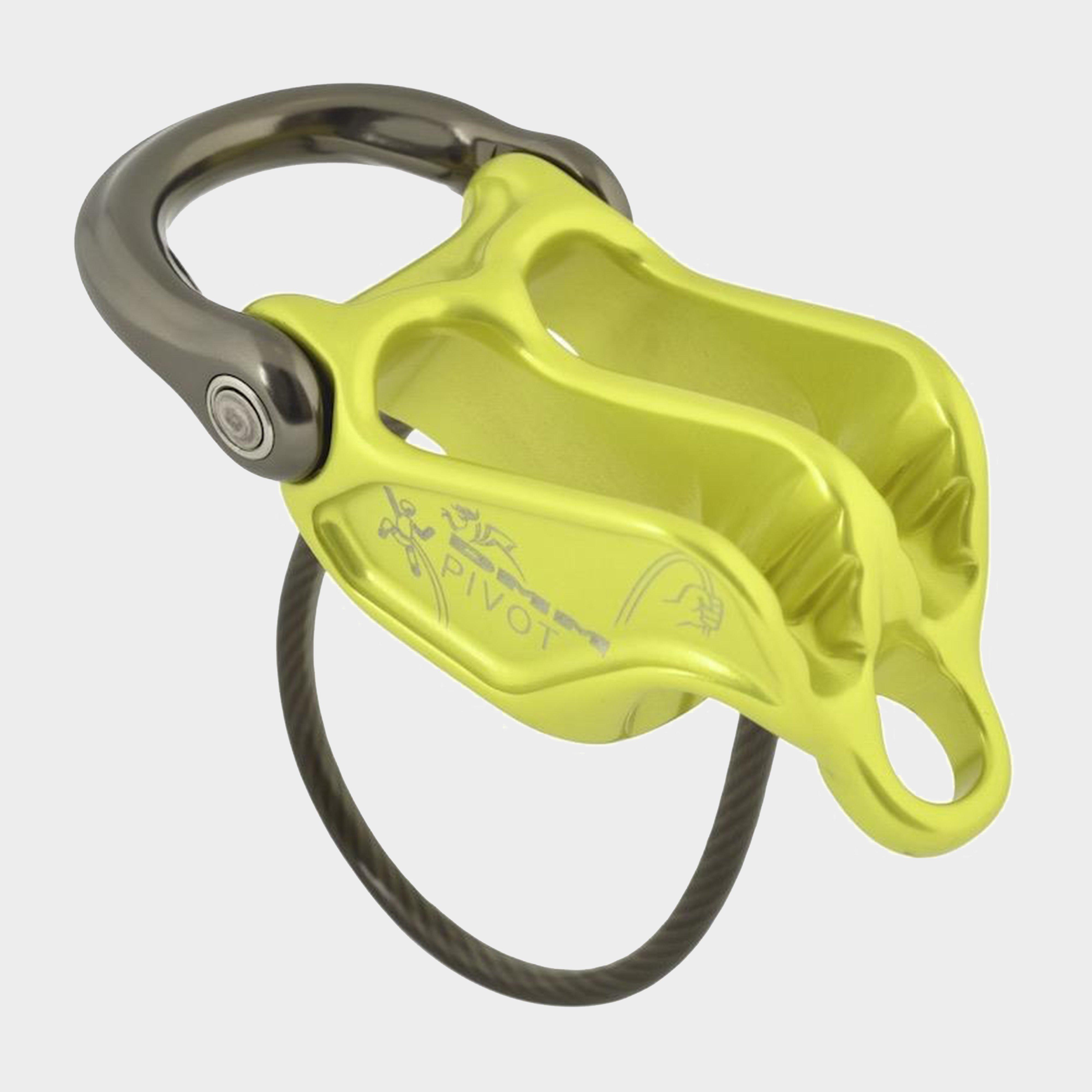 Image of DMM Pivot Belay Device, Yellow
