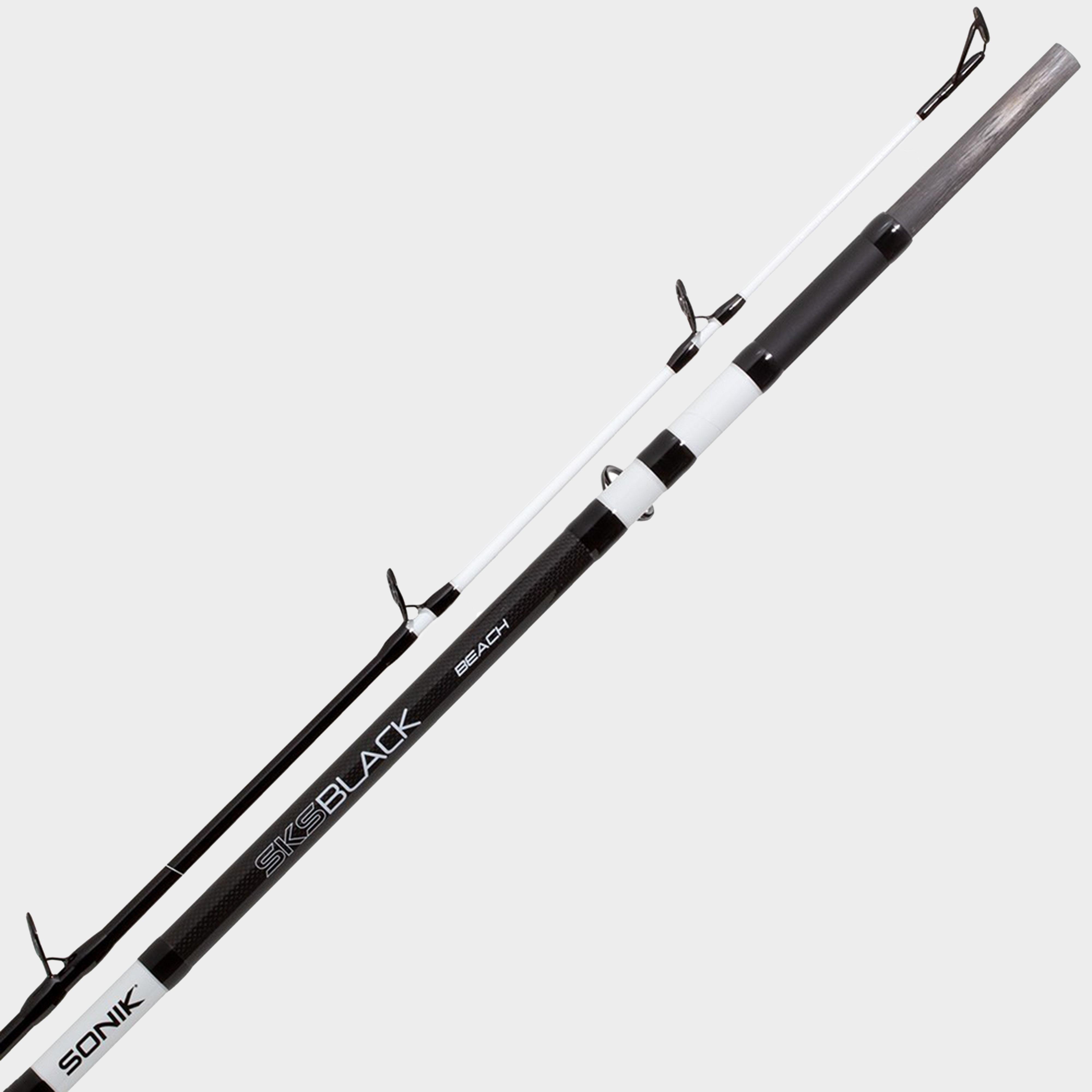  Sonik SKS Black Bass 11ft8 2-Piece Rod, Black