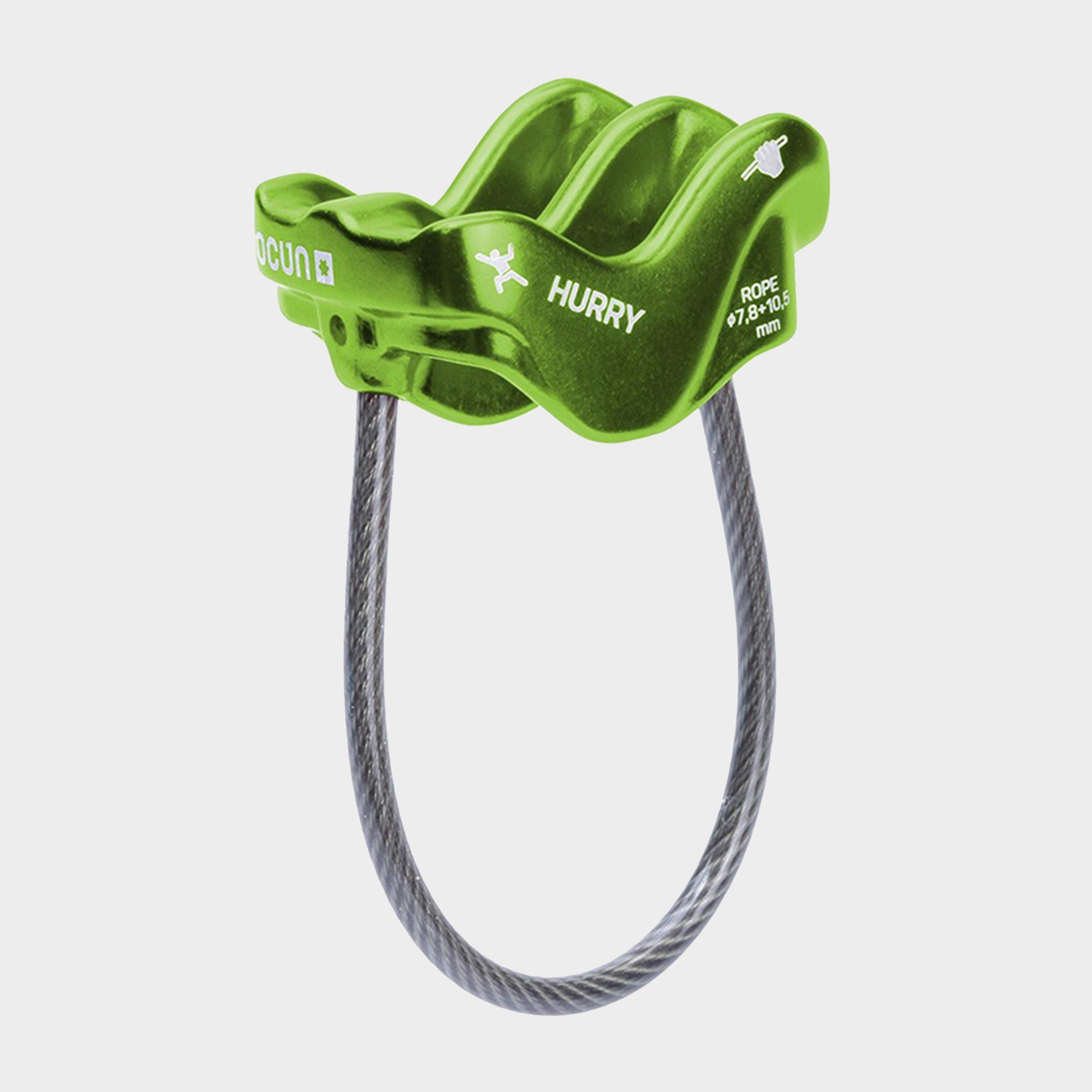 Image of Ocun Hurry Belay Device, Green