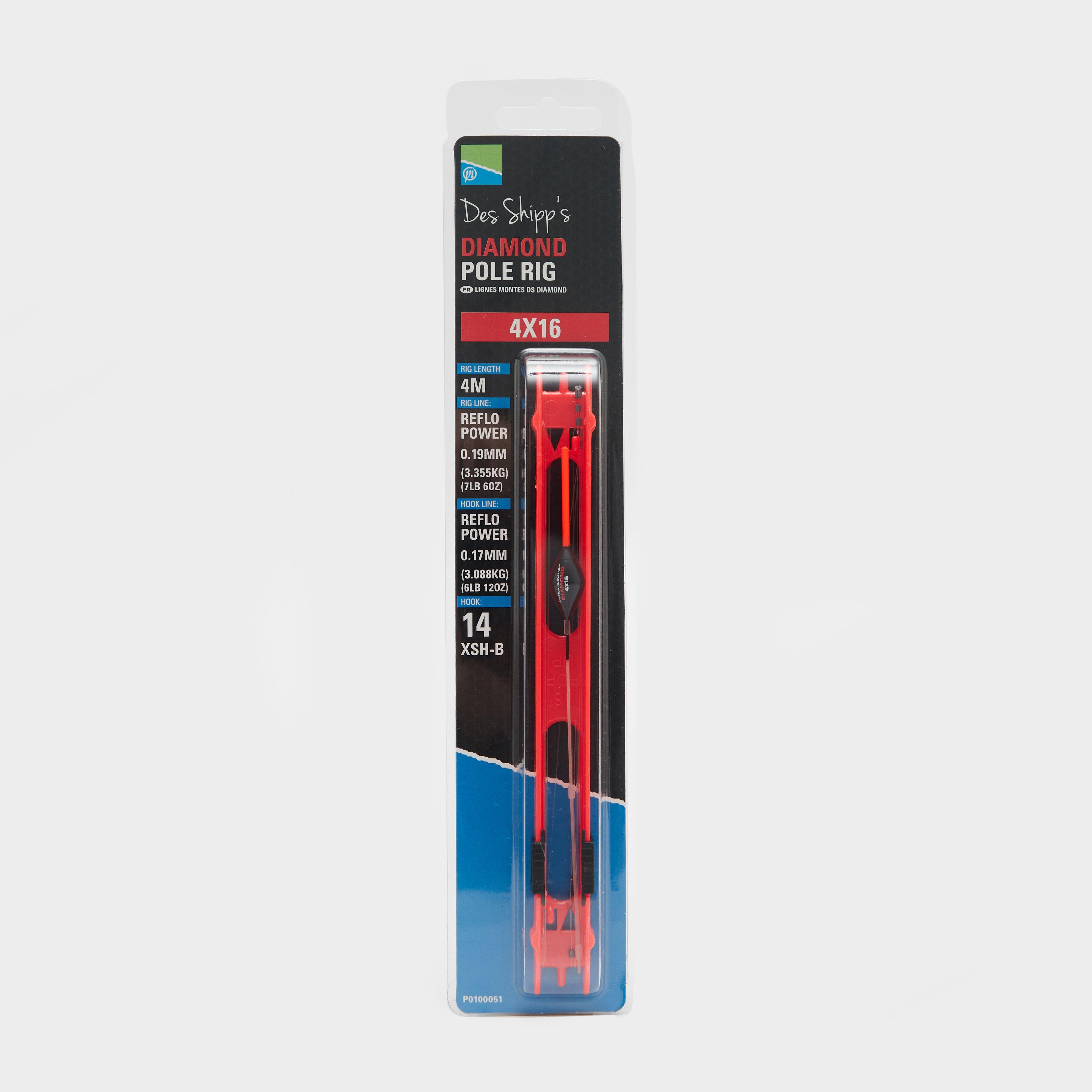 Image of PRESTON INNOVATION 4x16 Diamond Pole Rig, Orange