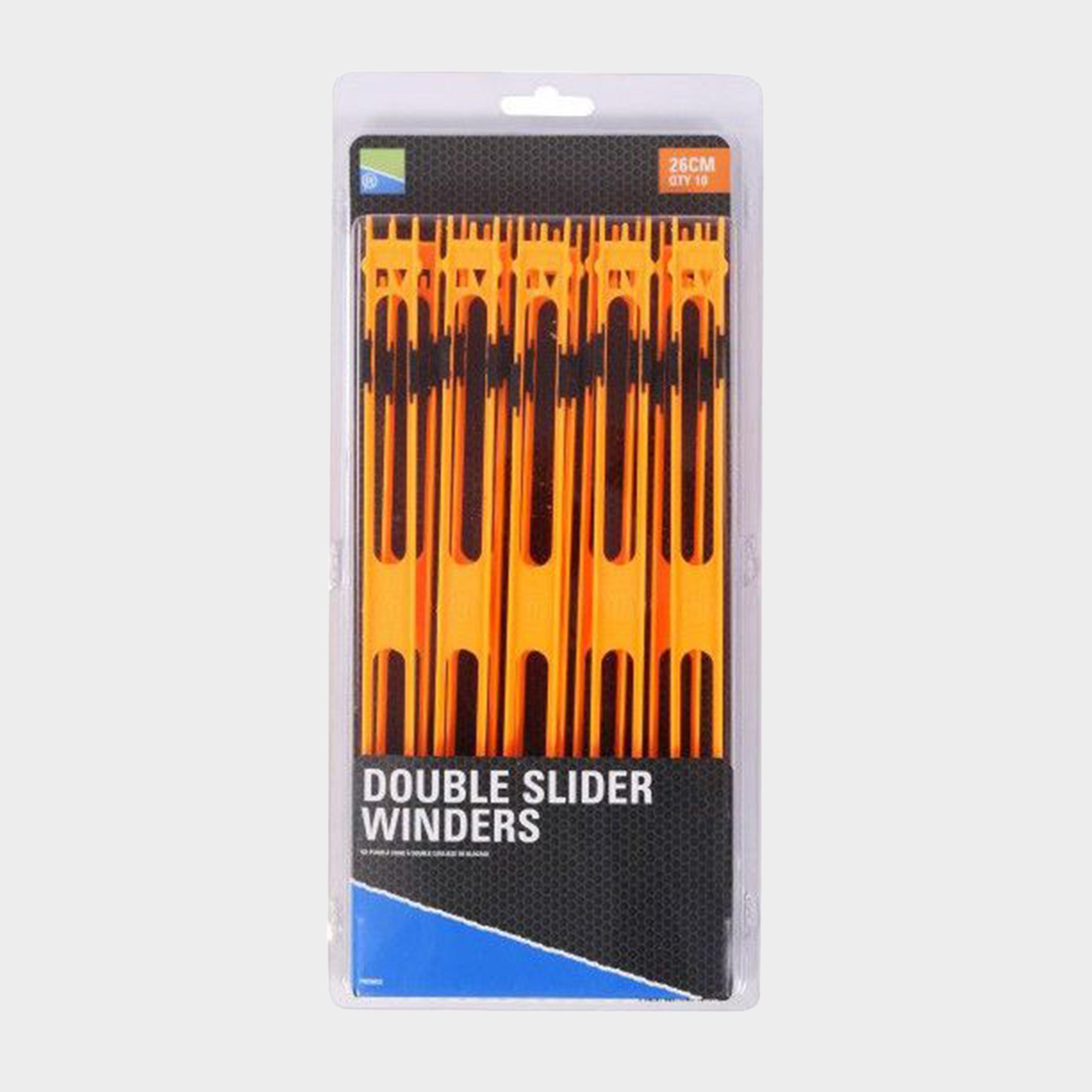 Image of PRESTON INNOVATION Double Slider Winders 26cm, Orange