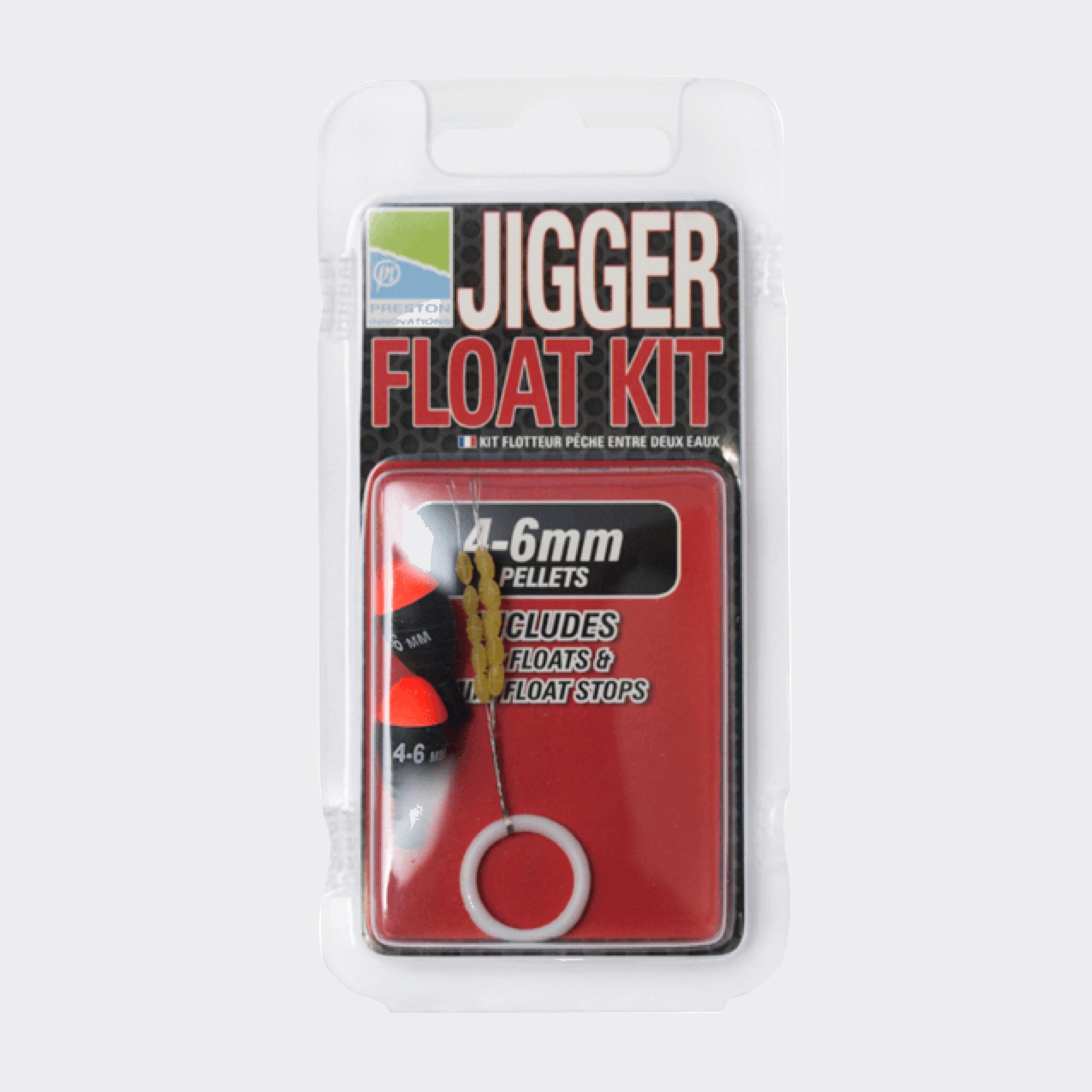 Image of PRESTON INNOVATION Jigger Float Kit 4 - 6mm, Yellow