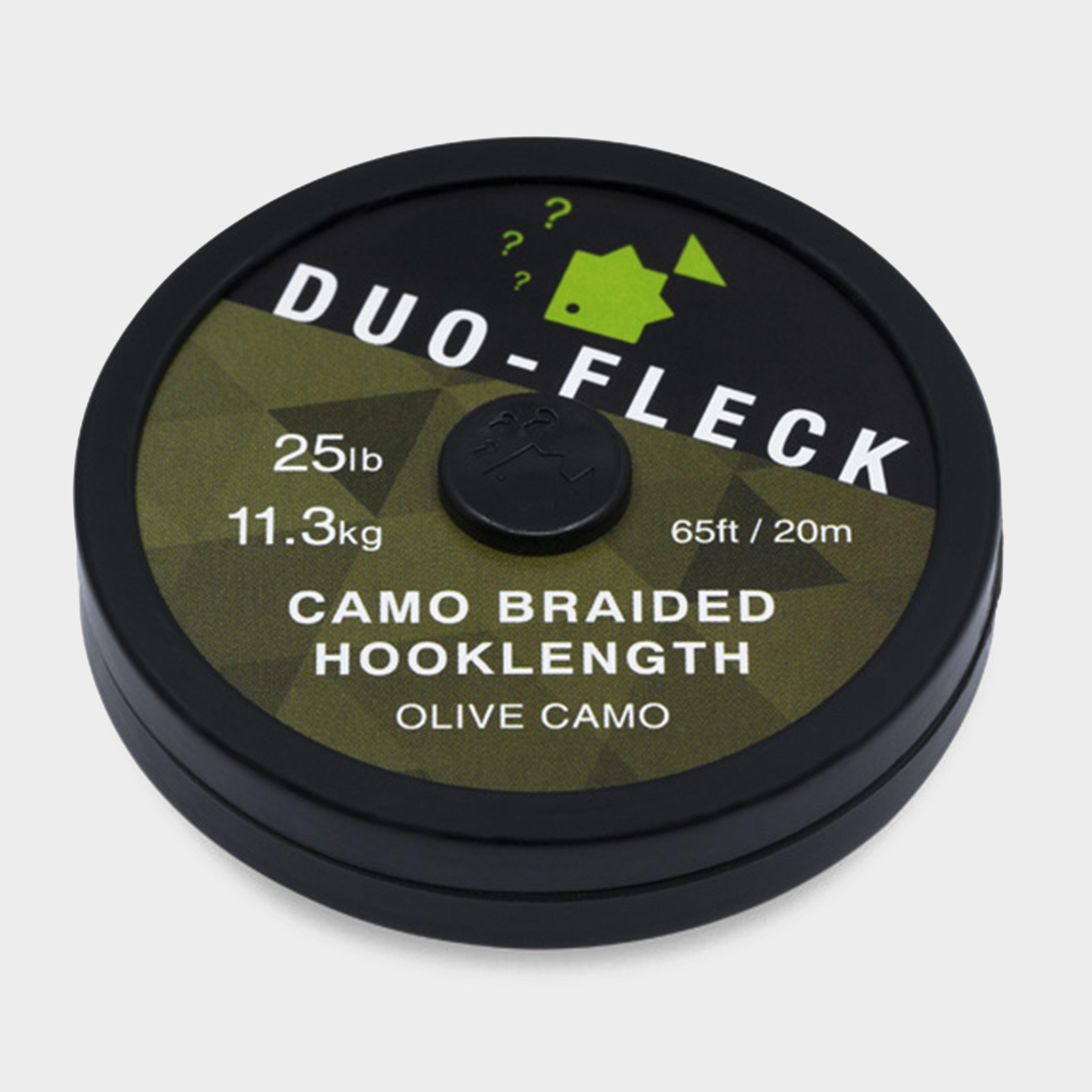 Image of THINKING ANGLER Duo-Fleck Camo Braided Hooklength 25lb