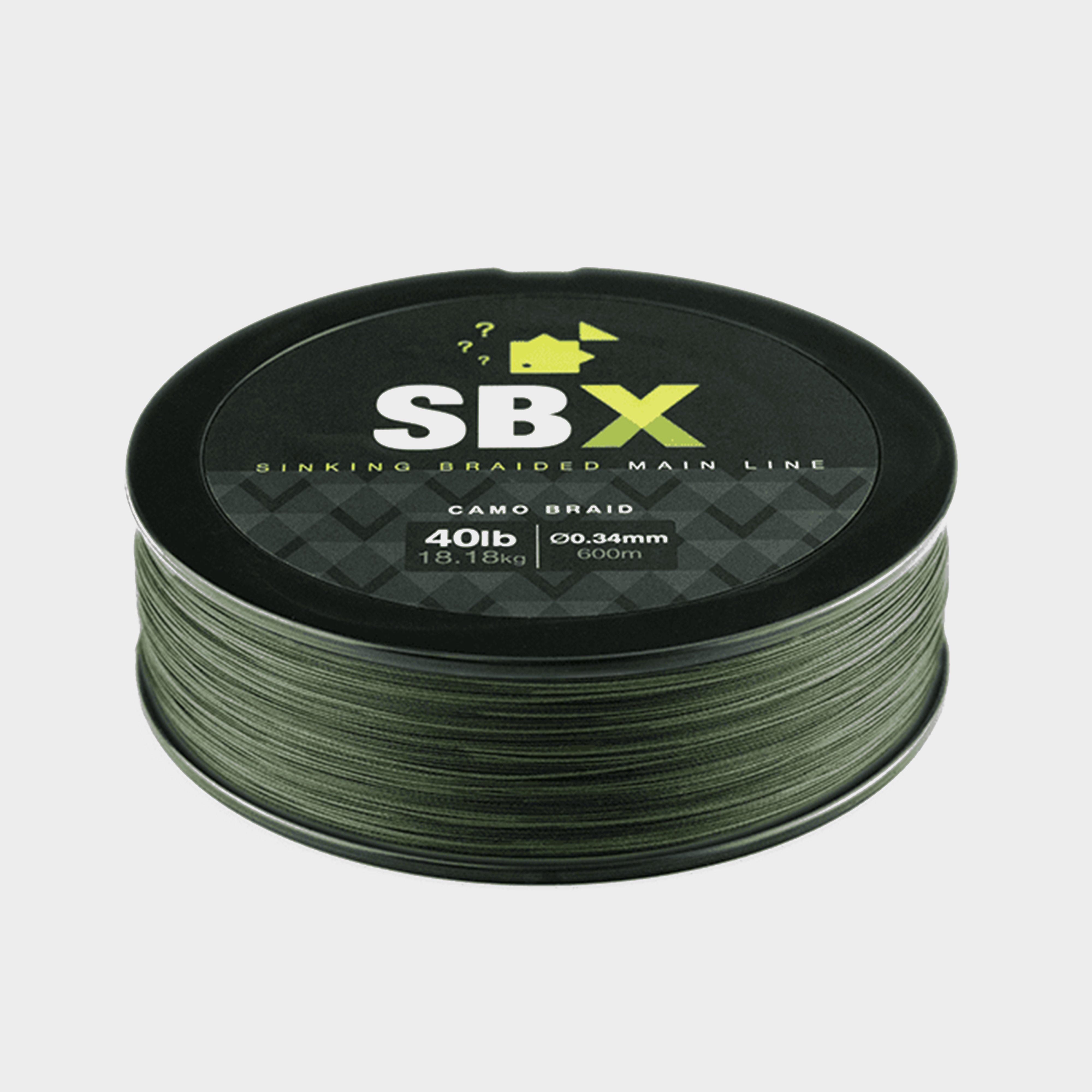 Image of THINKING ANGLER SBX Sinking Braided Mainline 40lb (0.34mm) 300m, Green