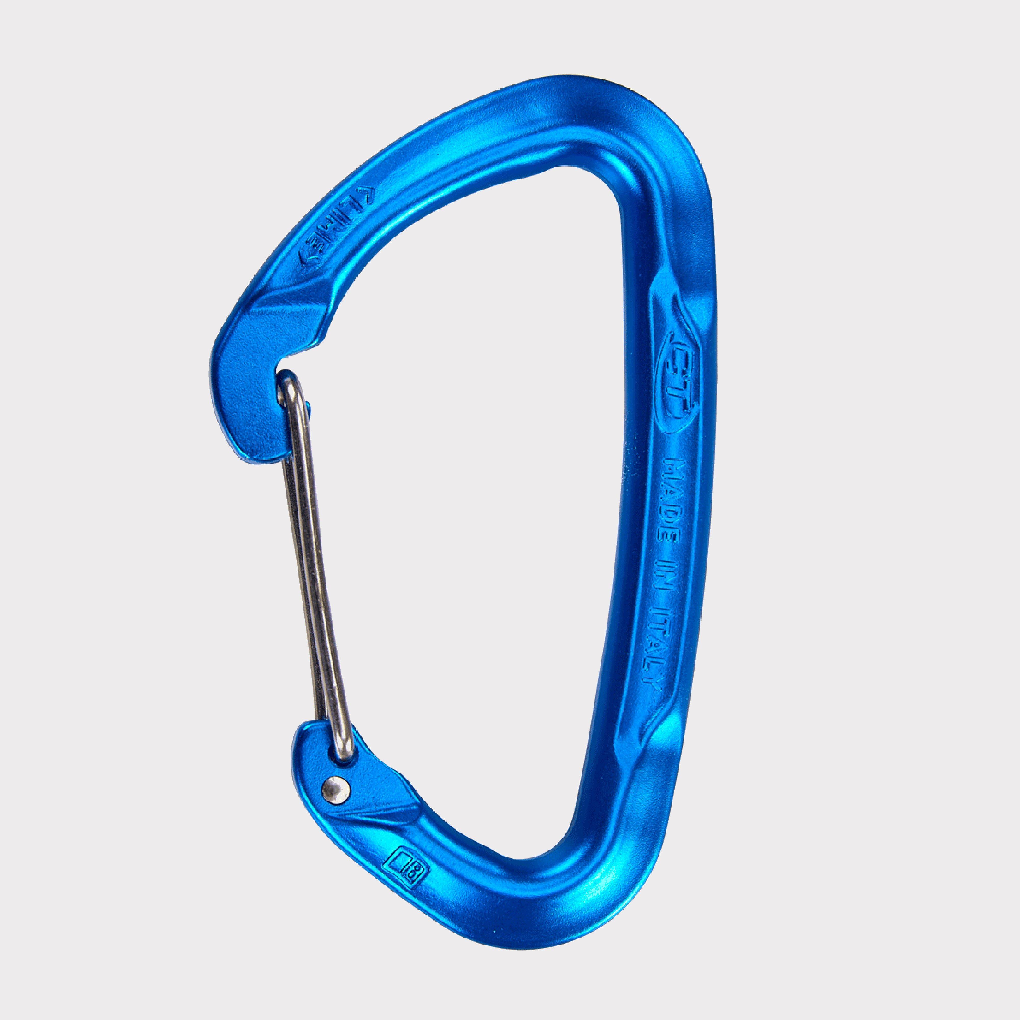 Image of Climbing Technology Lime Wire Gate Carabiner, Blue