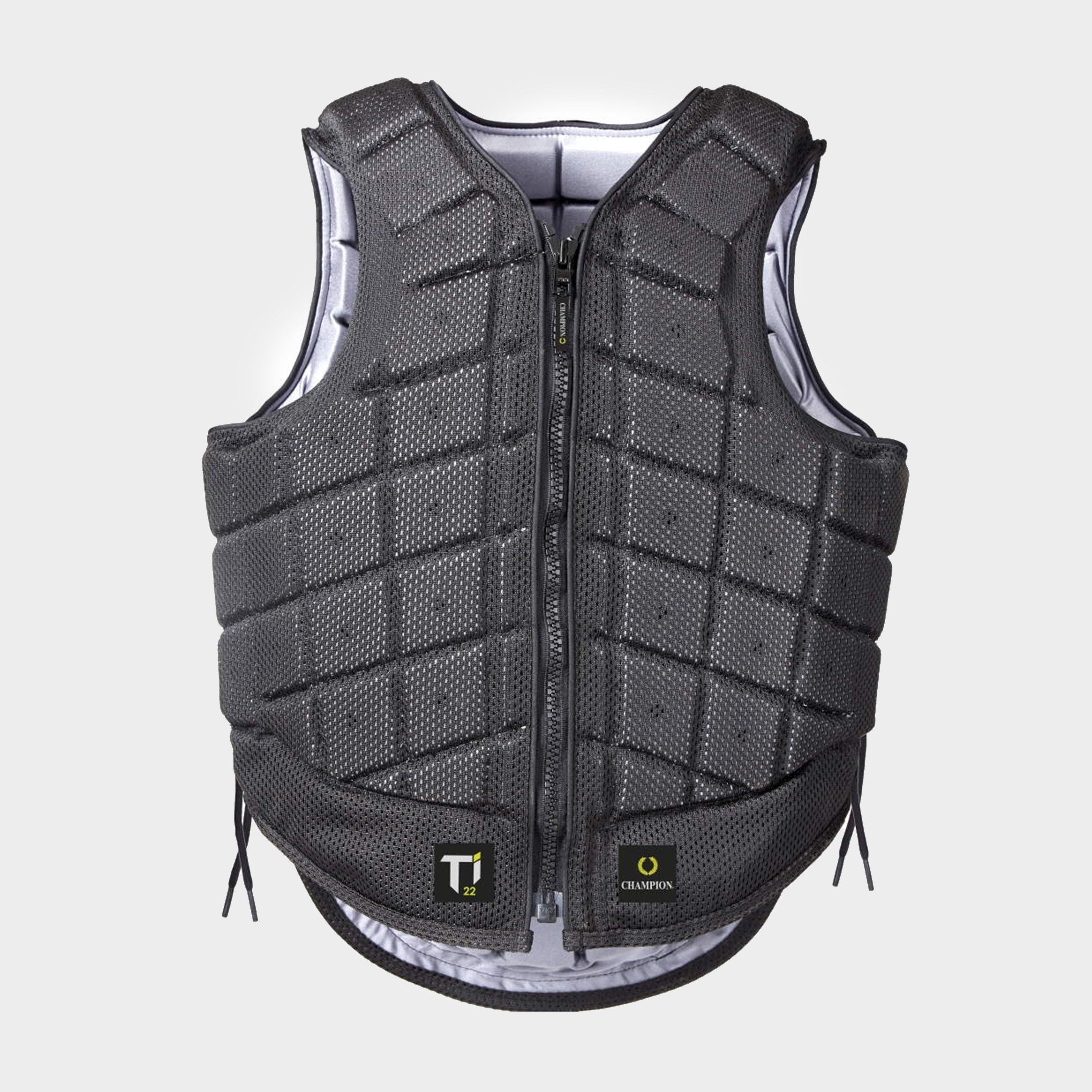  Champion Ti22 Junior Body Protector, Black