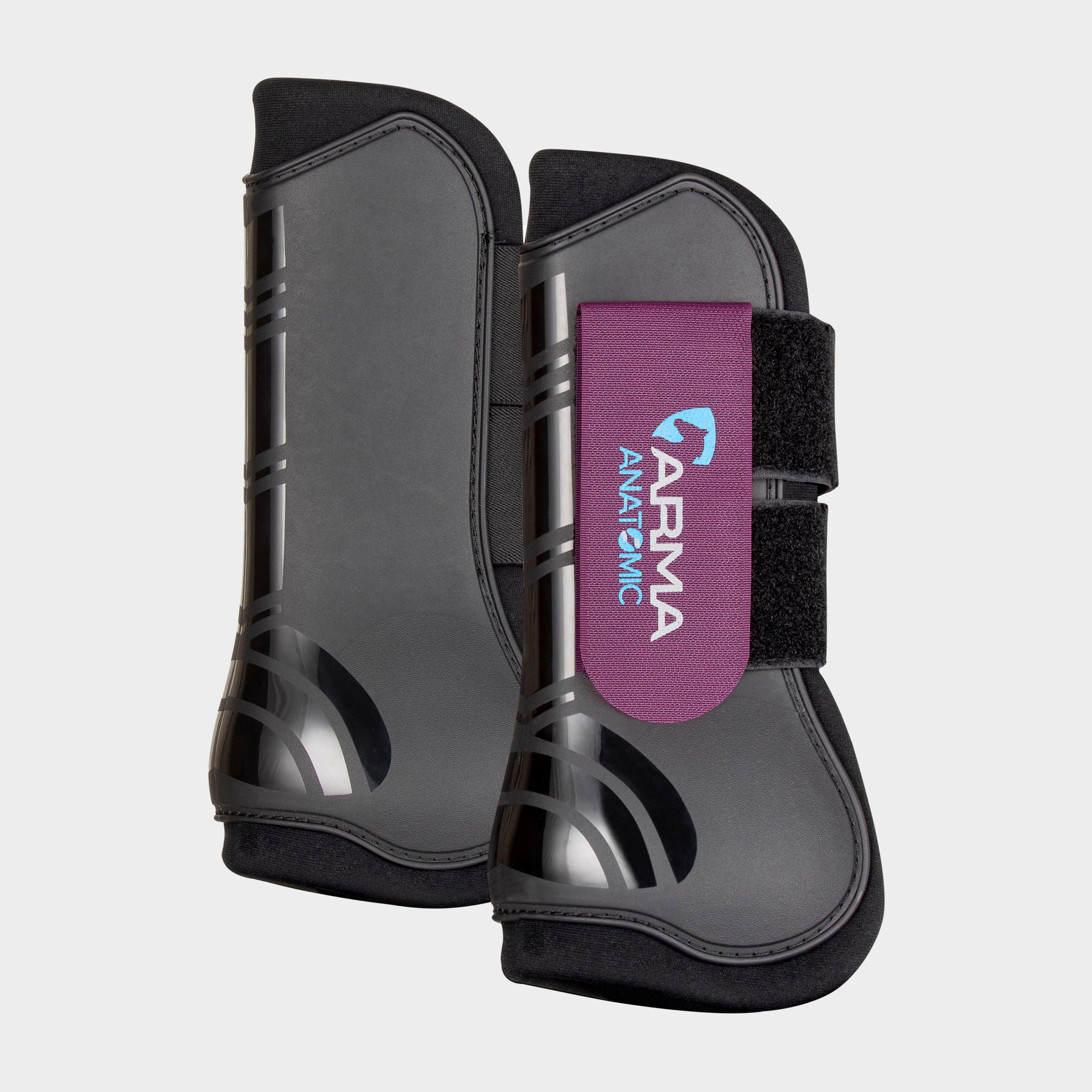 Image of Arma Tendon Boots Teal Pony, Black