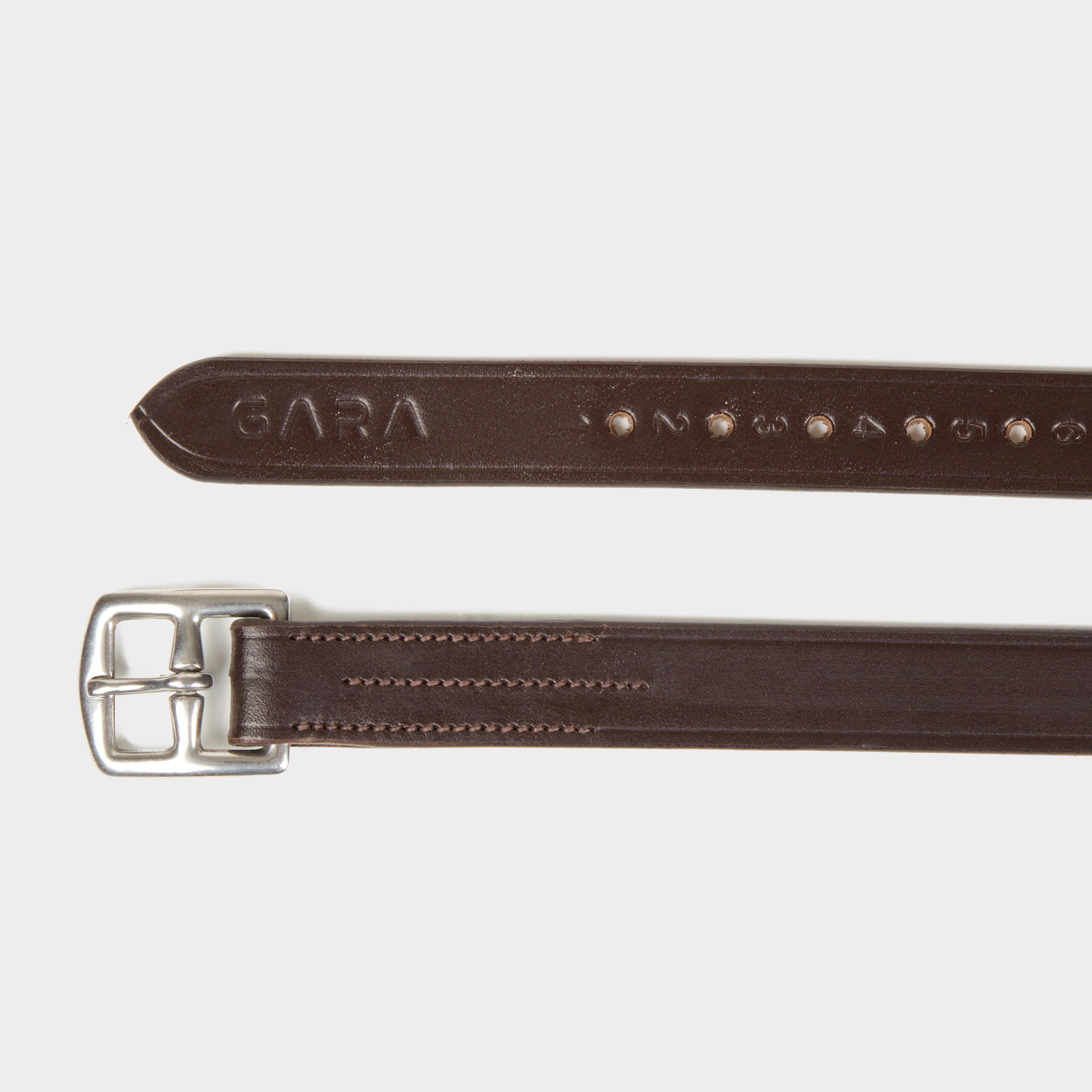 Image of Velociti GARA Stirrup Leathers 48", Brown