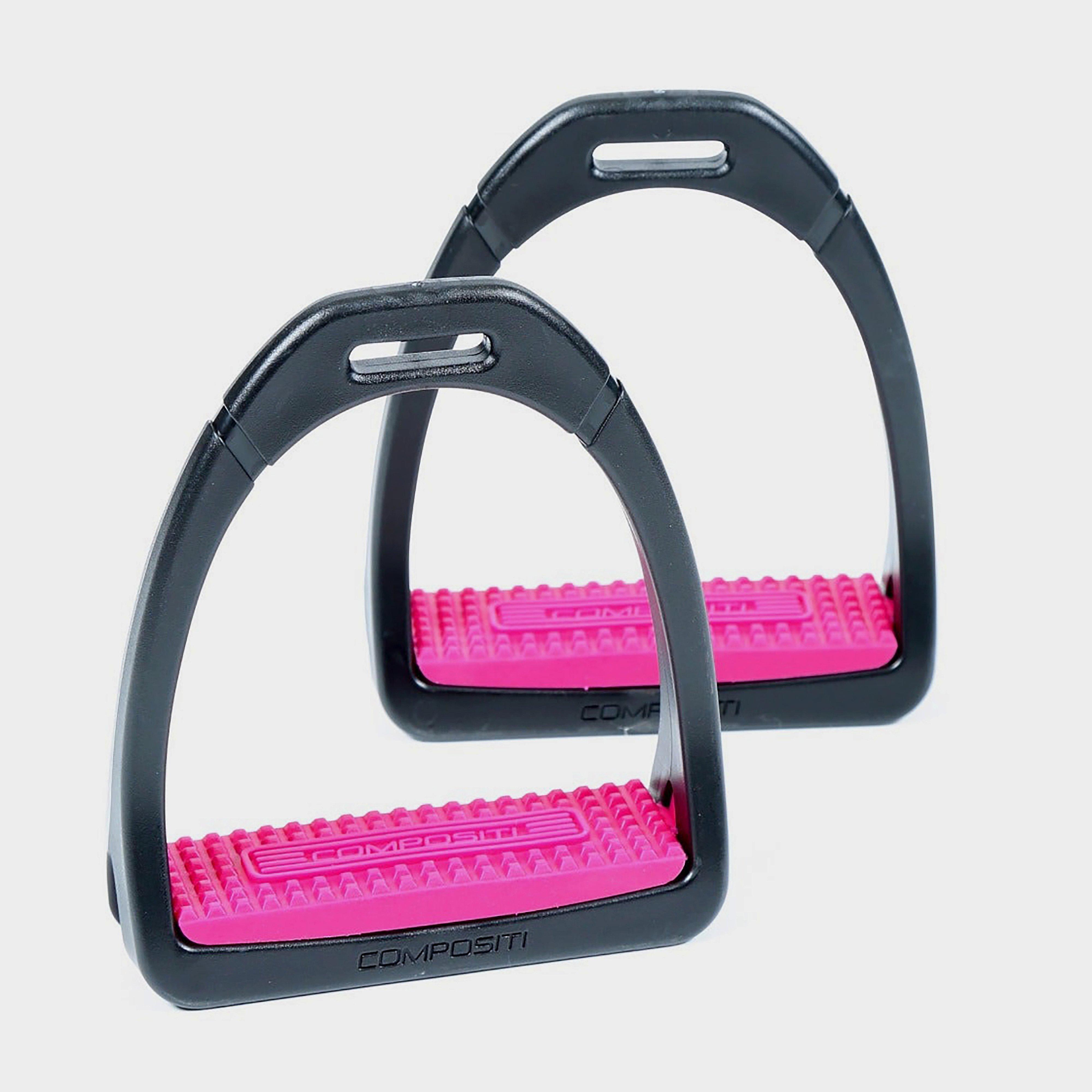 Image of COMPOSITI Childs Premium Profile Stirrups, Black