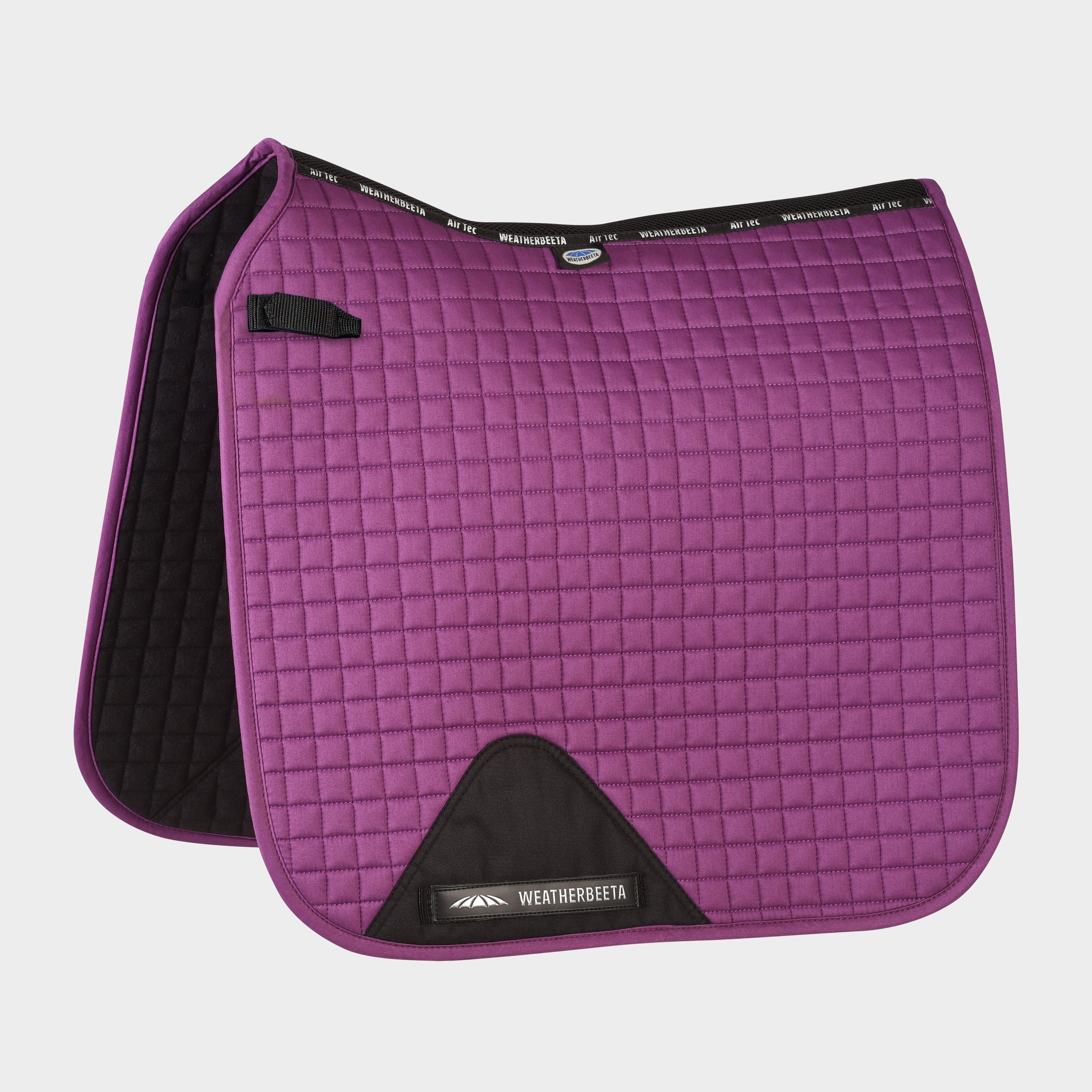 Image of WeatherBeeta Prime Dressage Saddle Pad Violet, Purple