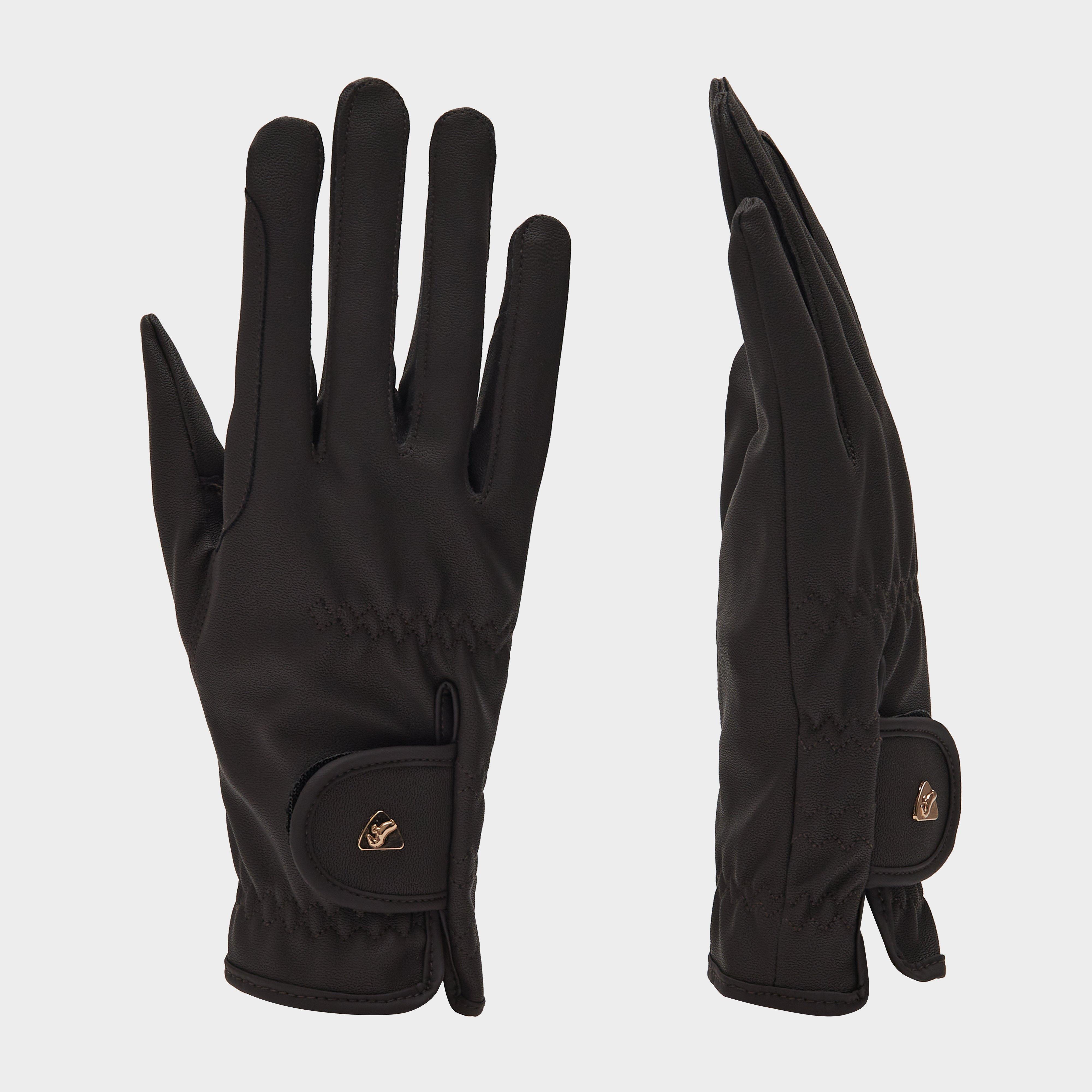 Image of Aubrion PU Riding Gloves, Brown