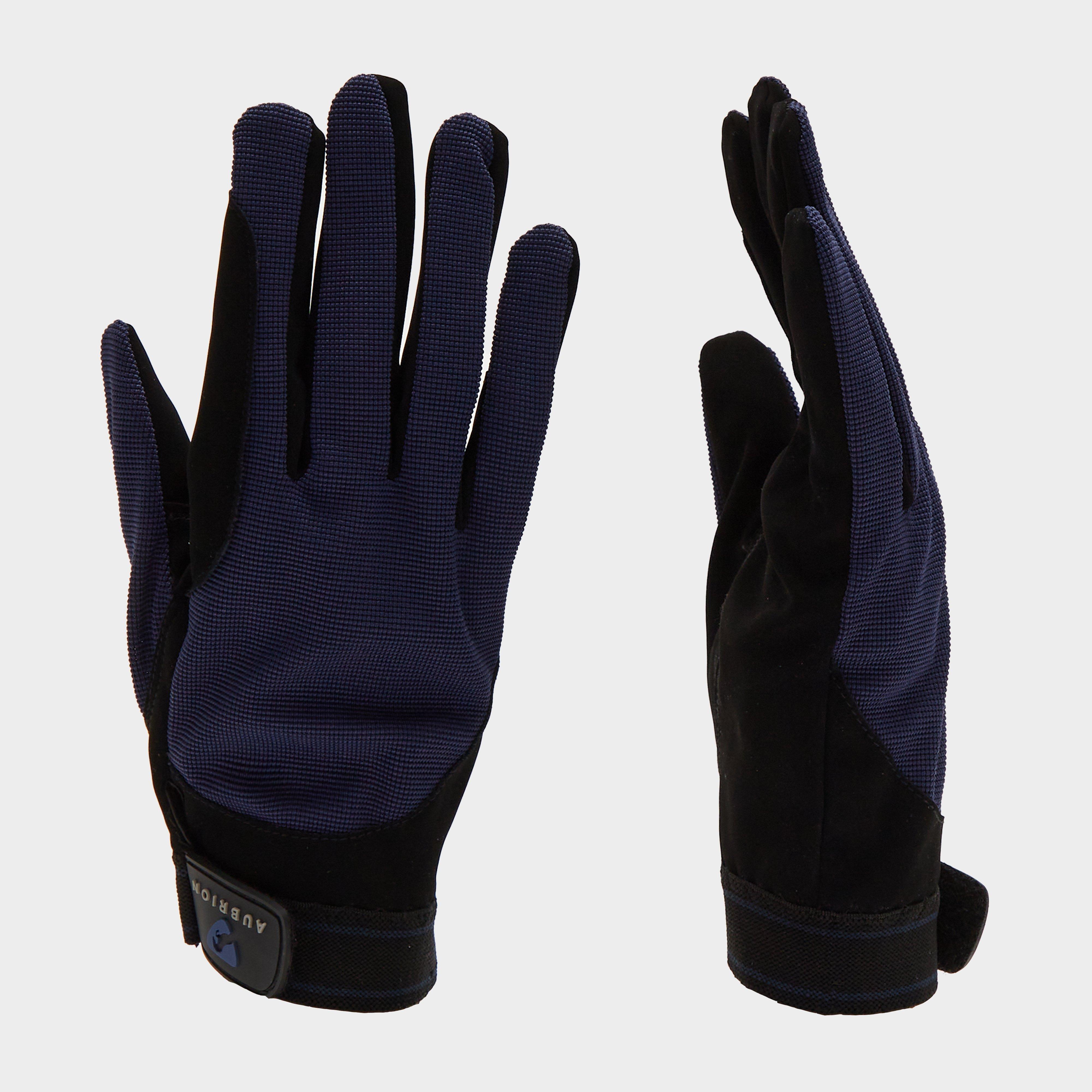 Image of Aubrion Aubrion Mesh Riding Gloves, Black