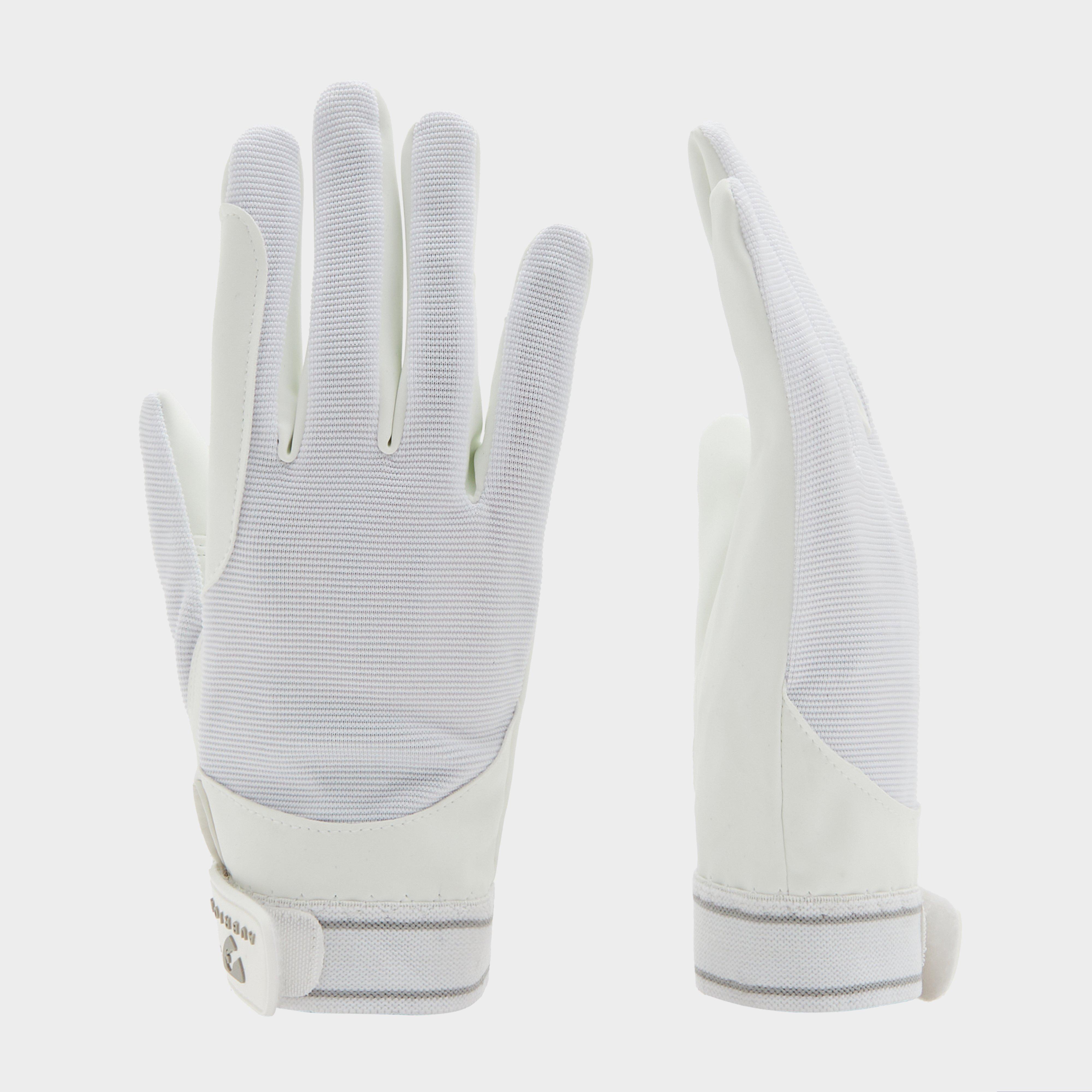 Image of Aubrion Mesh Riding Gloves, White