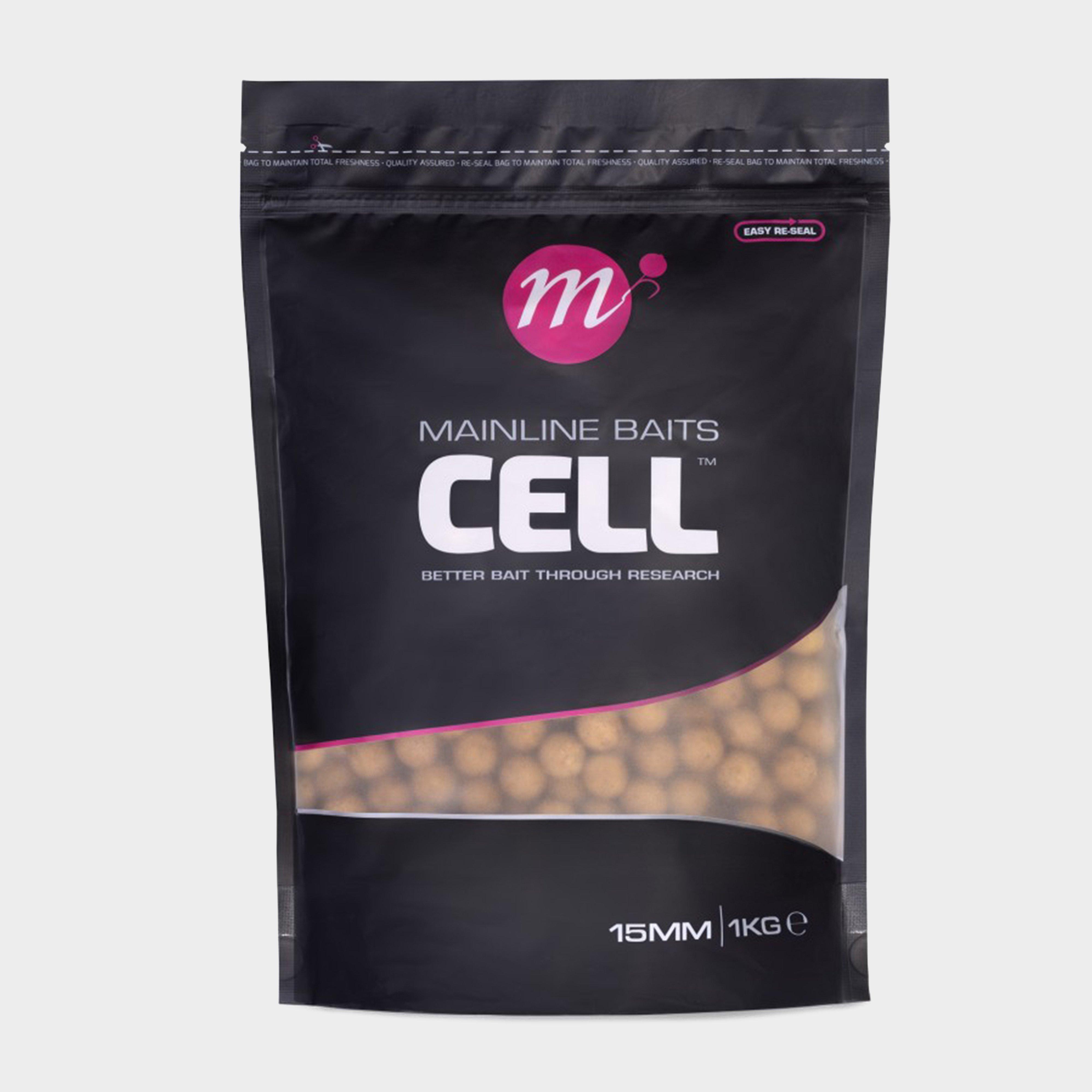 Image of MAINLINE Cell Boilies Shelf Life 15mm, Brown