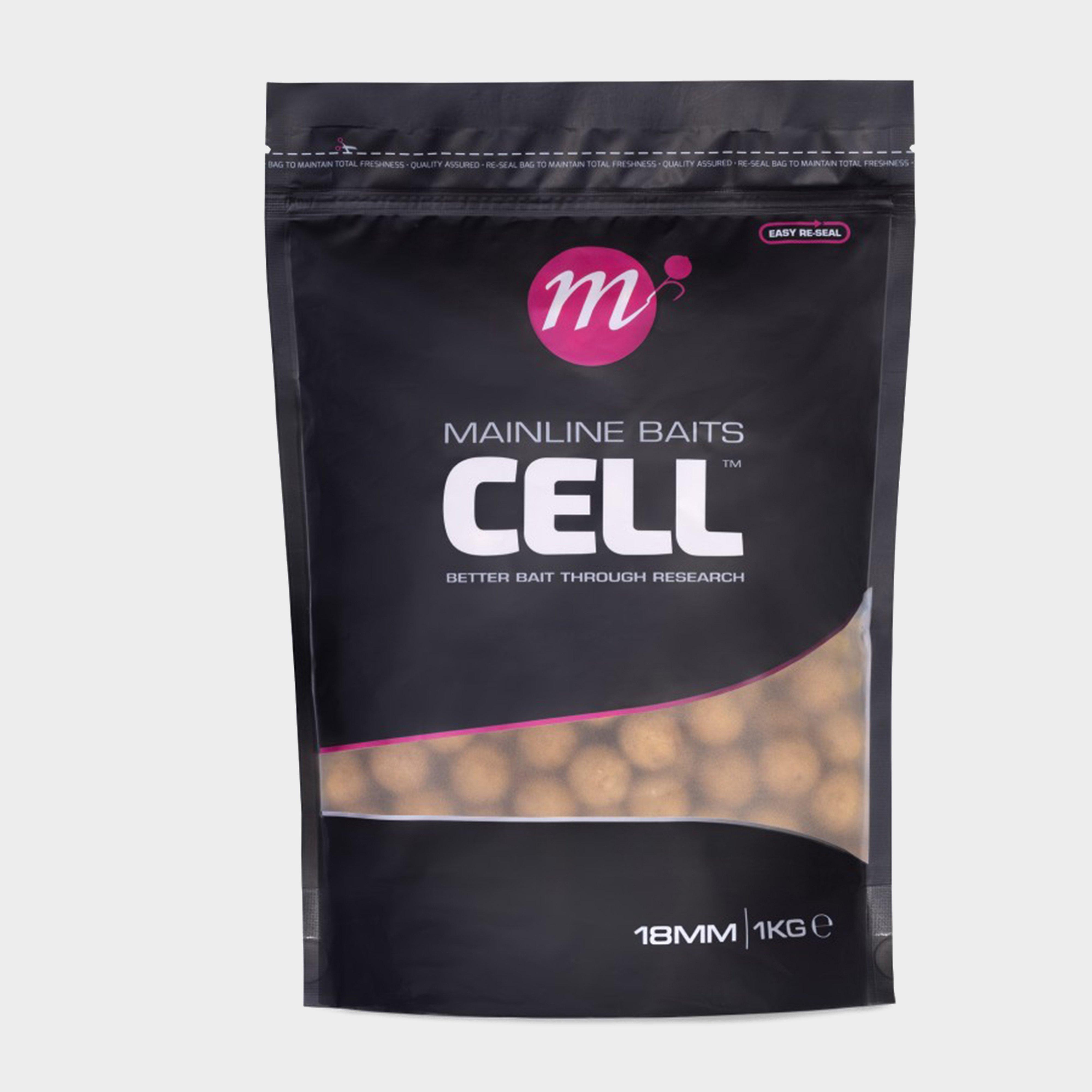 Image of MAINLINE Cell Boilies Shelf Life 18mm, Brown