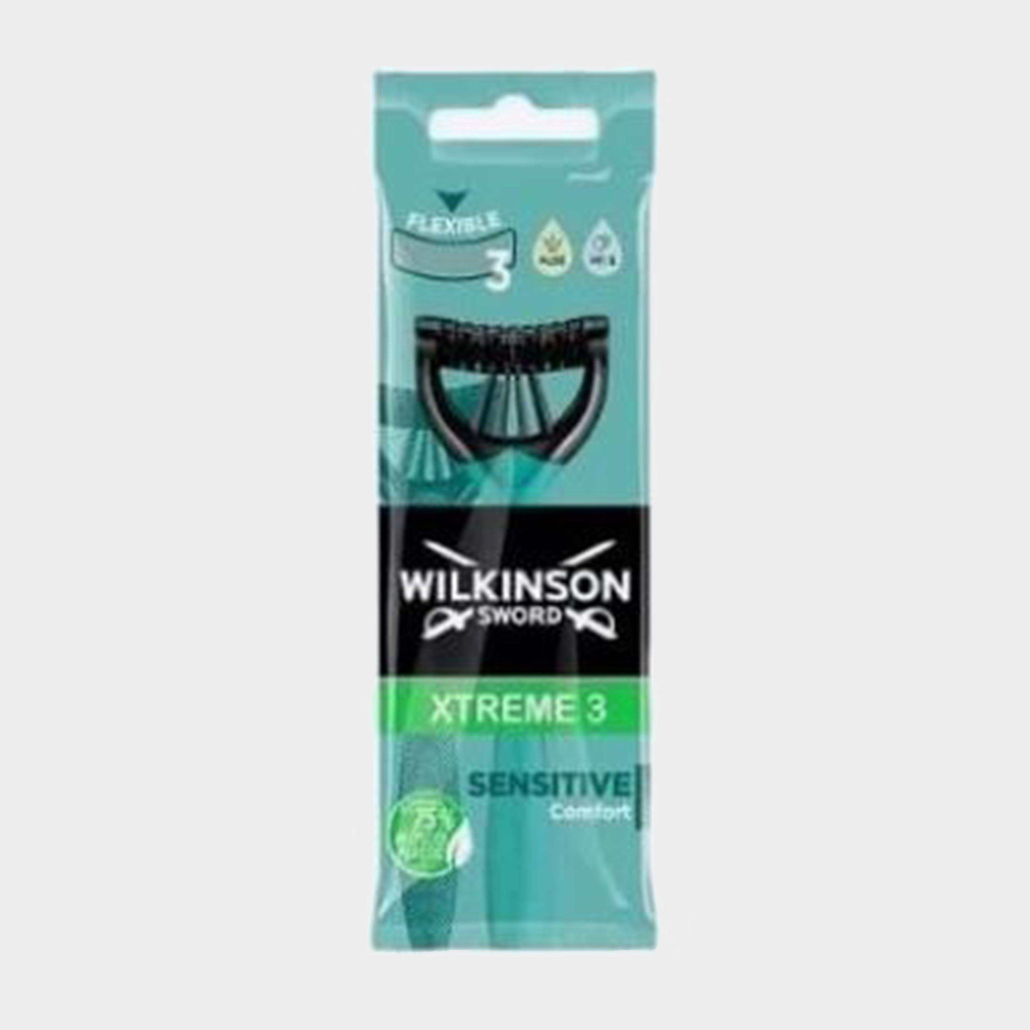 Image of Albert harrison Wilkinson Sword Xtreme3 Sensitive Razor, Green